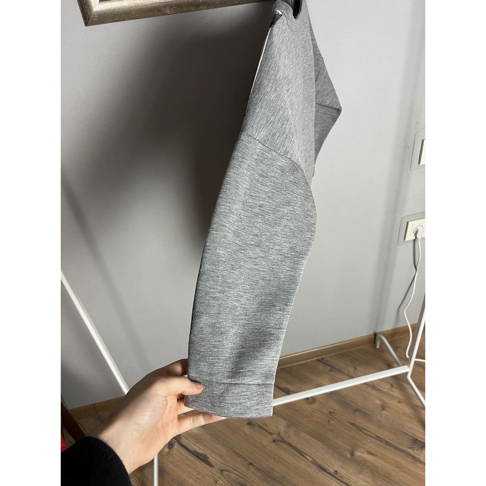 Moncler MINT! Moncler Maglia Girroccolo Gray Oversized Winter Nylon Size S / US 4 / IT 40 - 8 Thumbnail