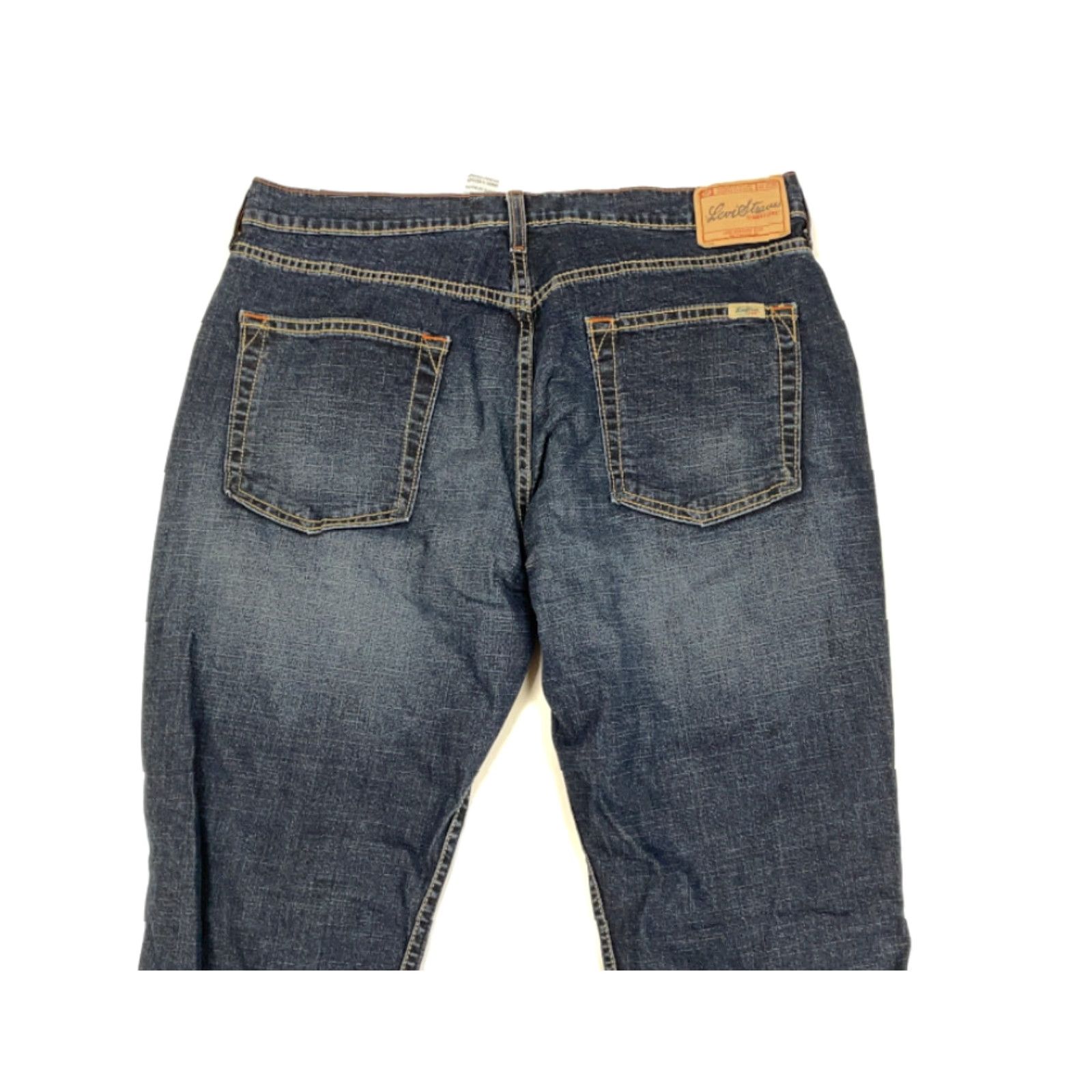 Levi's Levi's 550 Jeans Bootcut Dark Blue Wash Misses 14 Cotton Stretch Y2K Size 36" / US 14 / IT 50 - 3 Thumbnail