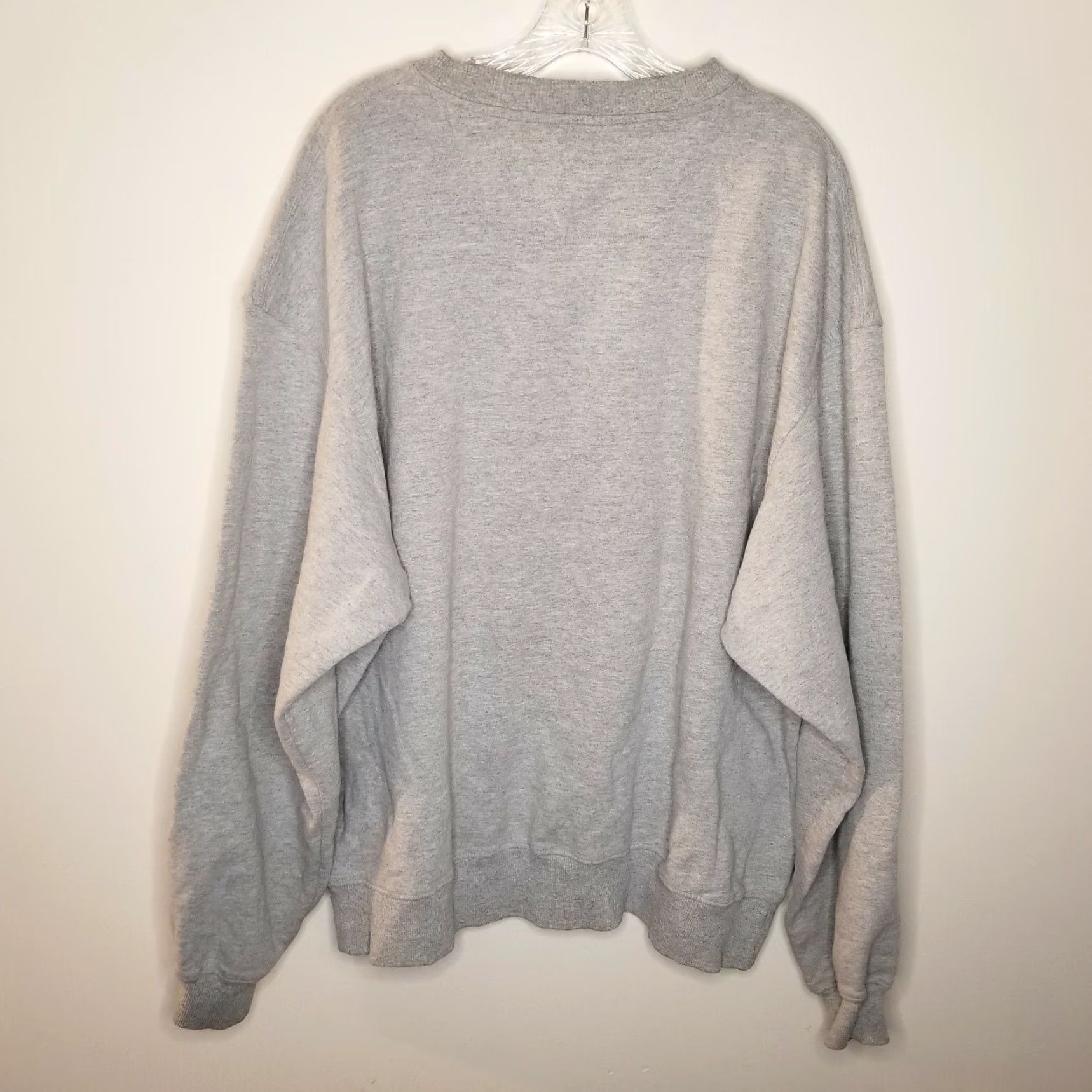 Champion CHAMPION Men's Pullover Sweater Gray Long Sleeve 2XL Size US XXL / EU 58 / 5 - 5 Thumbnail