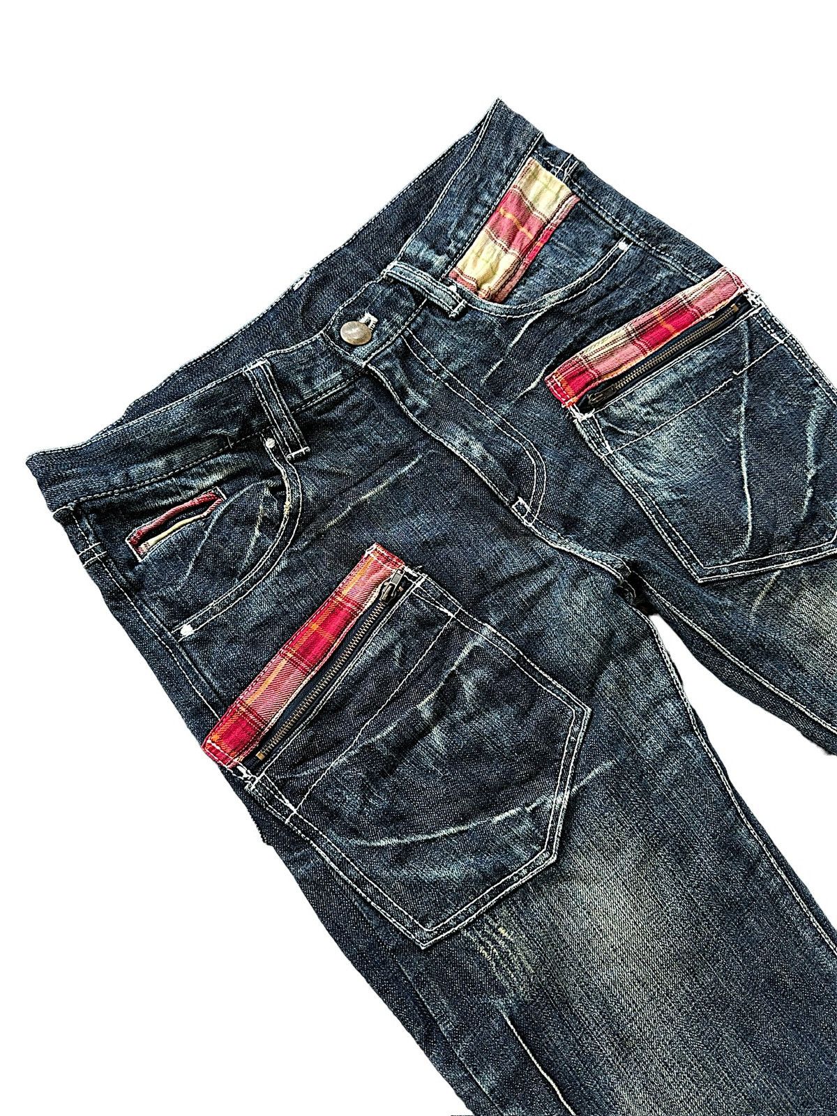 Beauty Beast 32''/42'' - 2000's Up Start Japan 6 pocket jeans Size US 32 / EU 48 - 5 Thumbnail