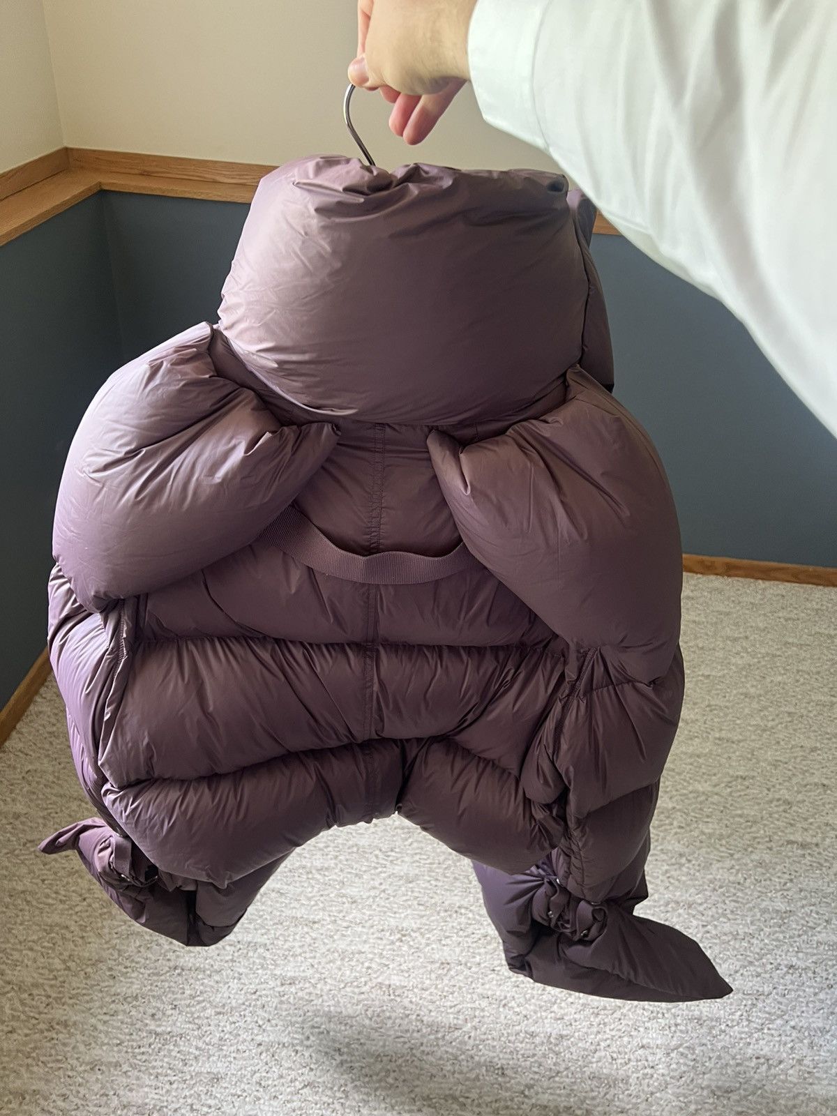 Rick Owens Babel Mountain down jacket (3XL/IT 56) Size US XXL / EU 58 / 5 - 8 Thumbnail