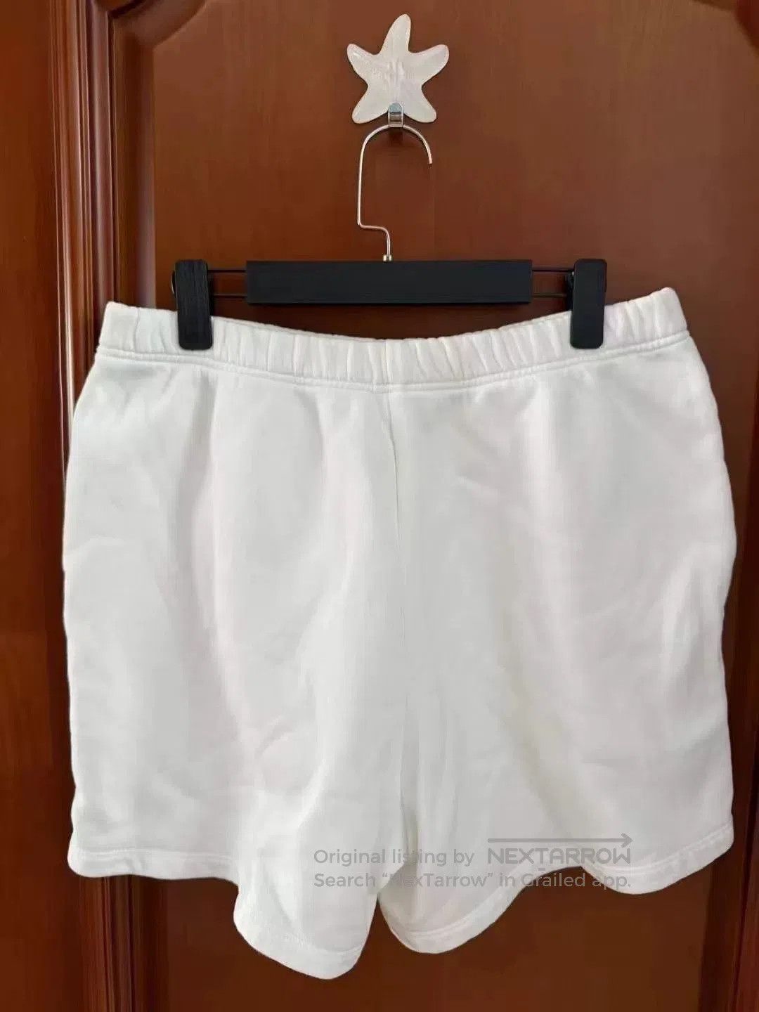 Chrome Hearts White Cross Patch Shorts.