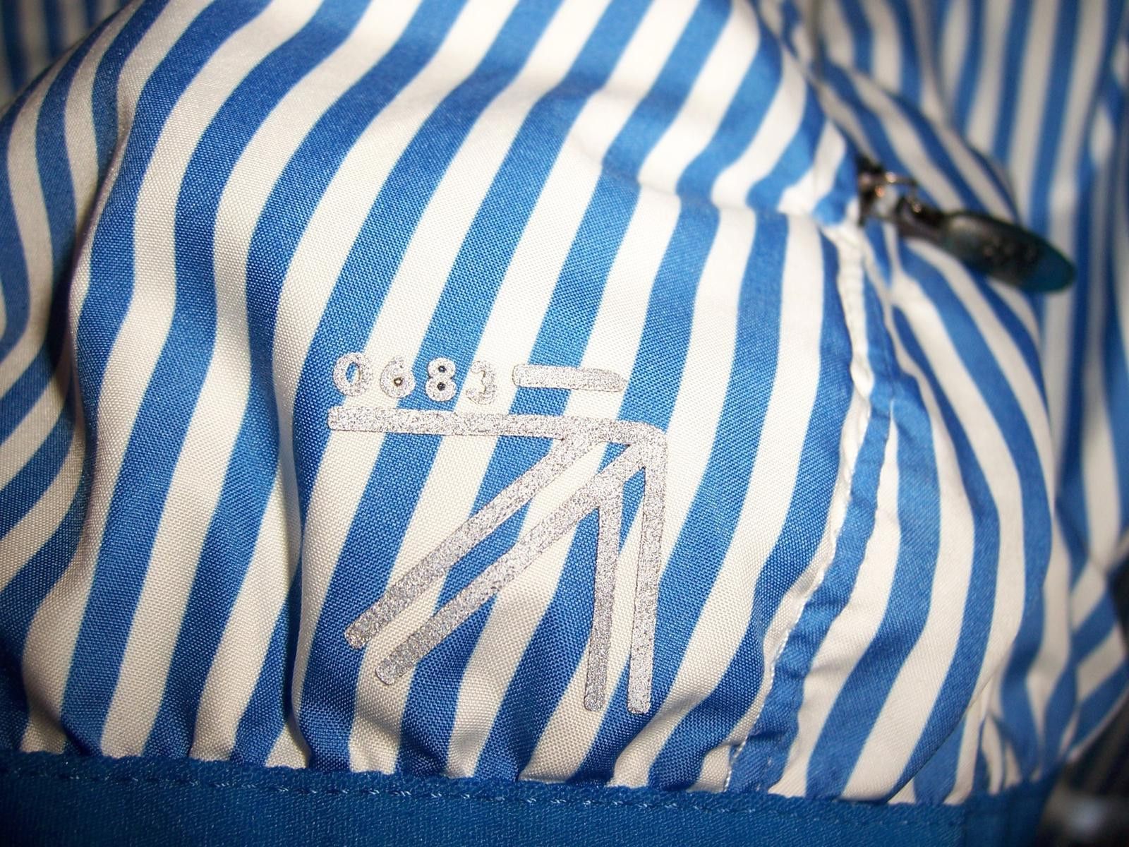 New Balance New Balance x JCrew Ultralight Striped Windbreaker-Blue - XS Size XS / US 0-2 / IT 36-38 - 3 Thumbnail