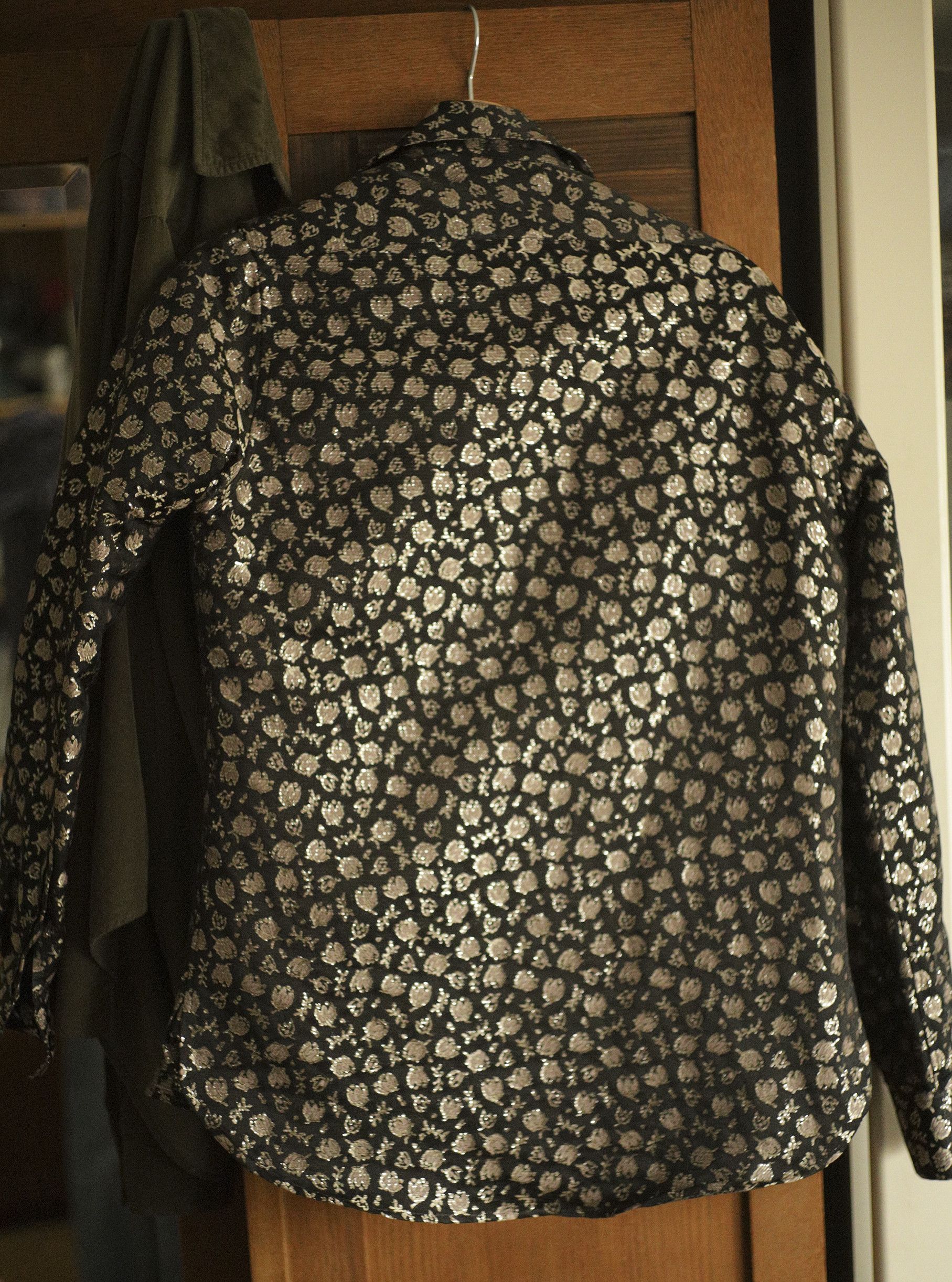 Hedi Slimane × Saint Laurent Paris Saint Laurent SS15 surf sound dress shirt (gold) Size US M / EU 48-50 / 2 - 2 Thumbnail