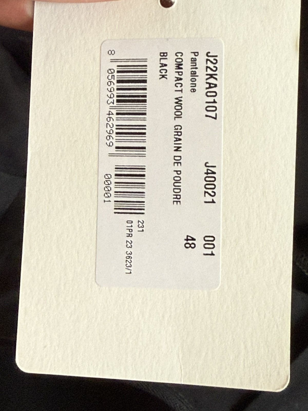 Jil Sander Jil Sander Pressed Crease Wool Trousers Size US 32 / EU 48 - 8 Thumbnail