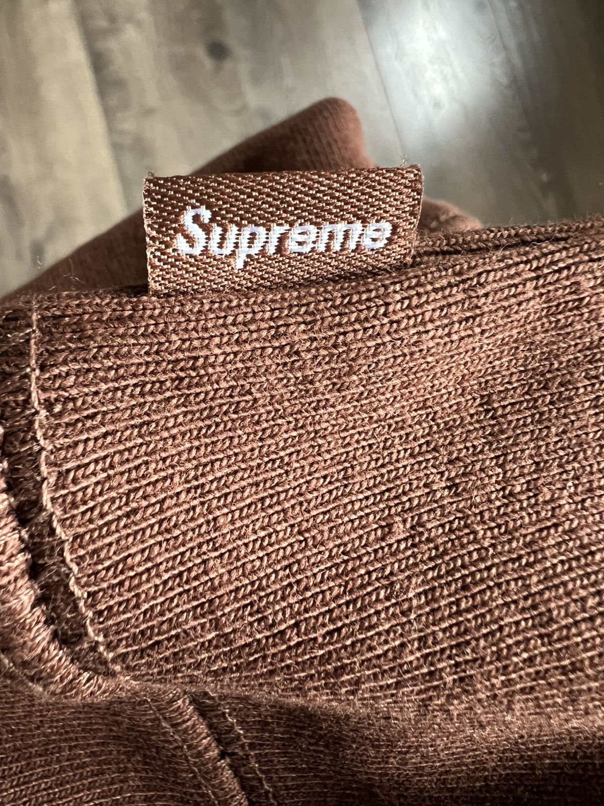Supreme Supreme Capital Hooded Sweatshirt Dark Brown Sz Large Hoodie Size US L / EU 52-54 / 3 - 10 Thumbnail