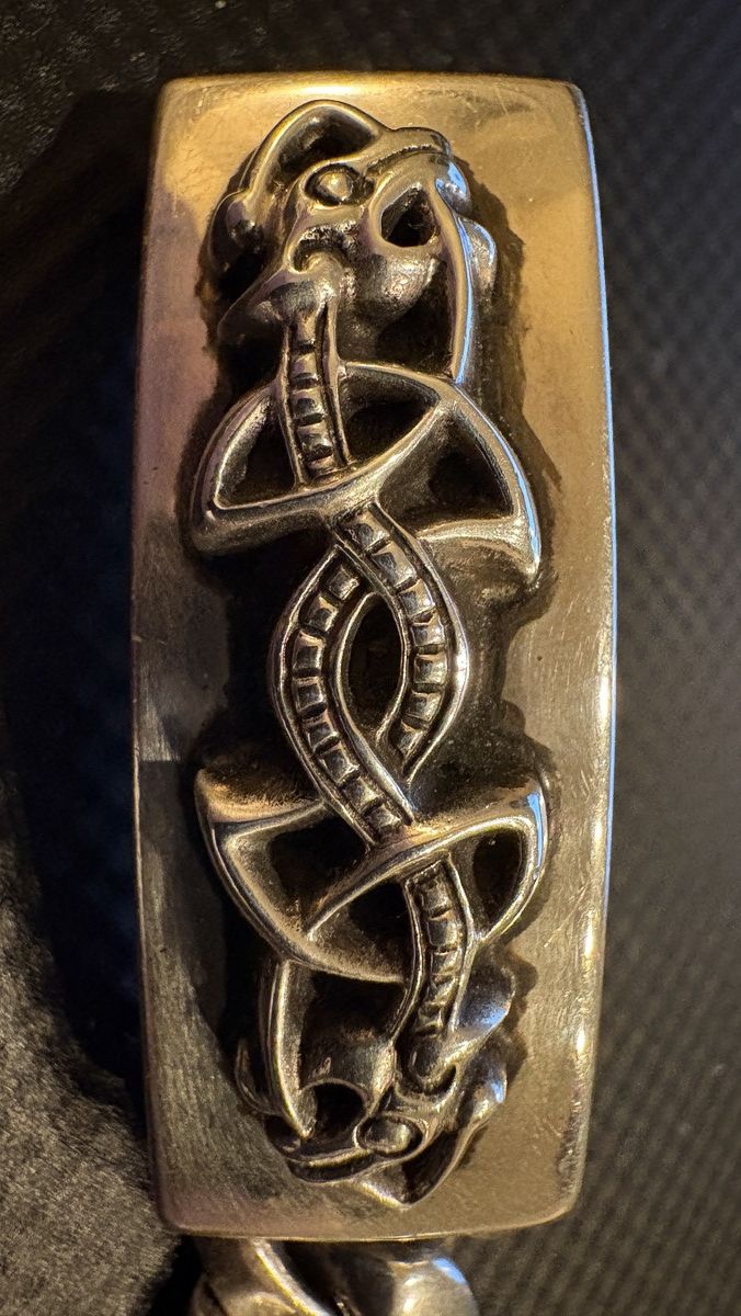 Chrome Hearts Original Chrome Hearts Bracelet 925 Sterling Silver Bracelet Size ONE SIZE - 2 Thumbnail