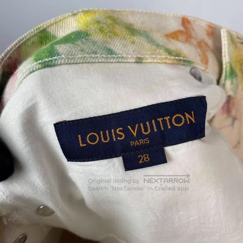 Louis Vuitton Louis Vuitton Colorful crayon graffiti full jeans Size US 28 / EU 44 - 8 Thumbnail