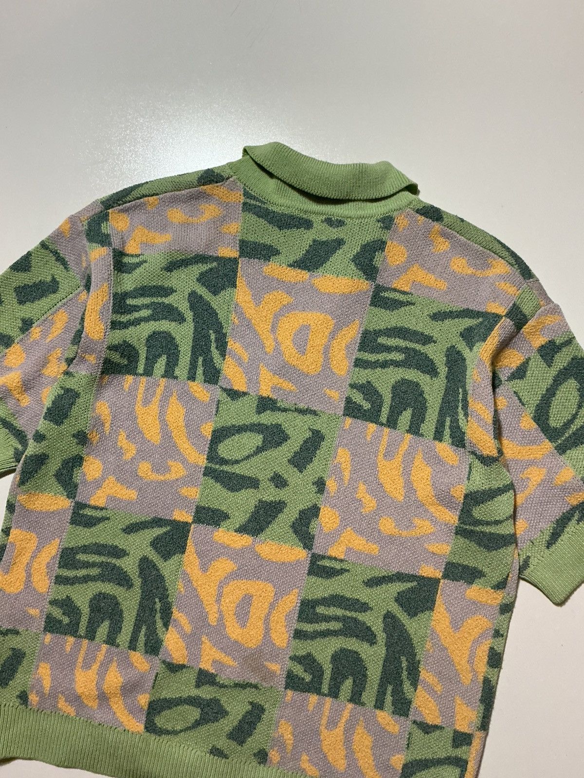 Zara Zara Man Chunky Knit Multicolored Button Front Sweater Shirt Size US L / EU 52-54 / 3 - 4 Thumbnail