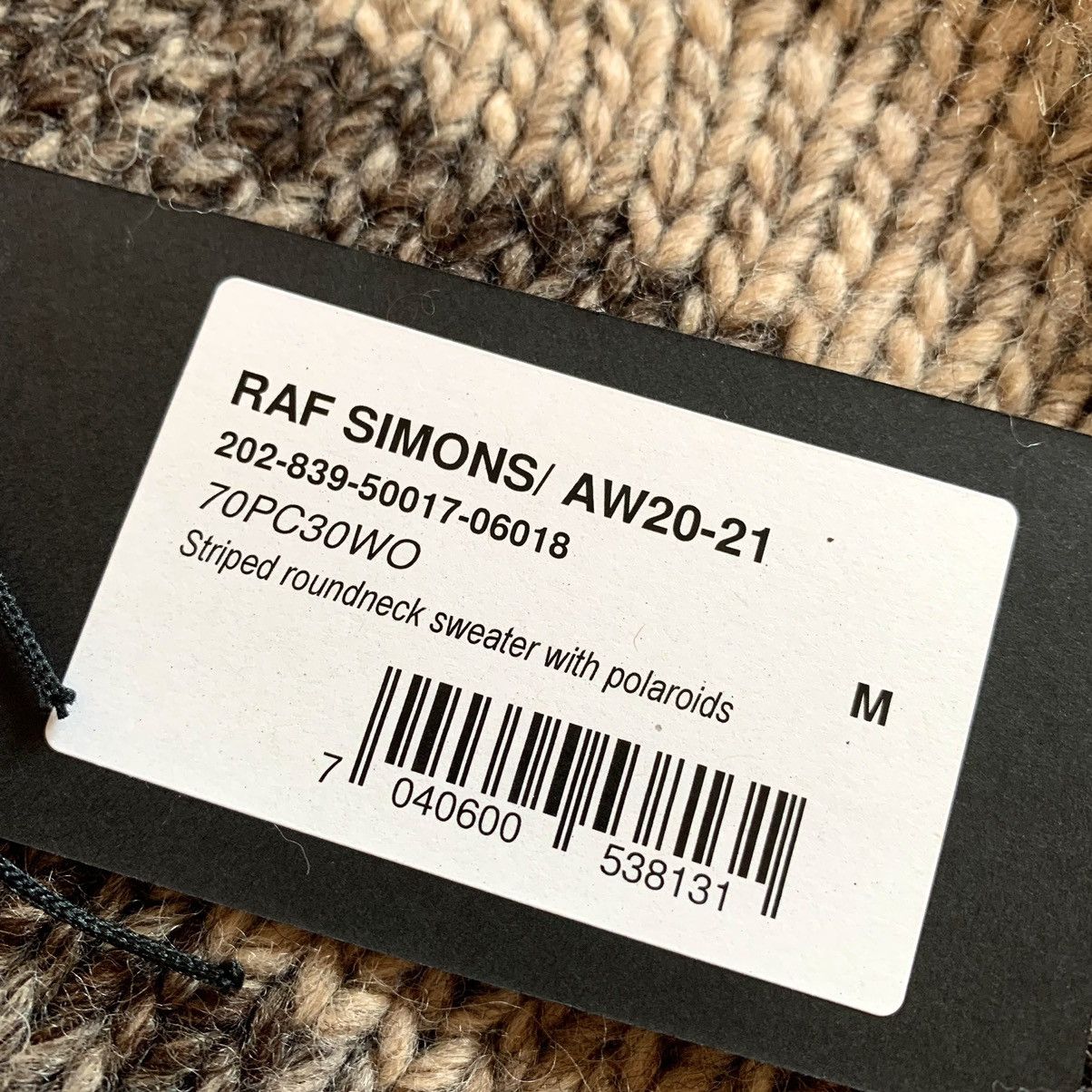 Raf Simons Raf Simons A/W 2020-21 Oversized Sweater With Polaroids Size US M / EU 48-50 / 2 - 5 Thumbnail