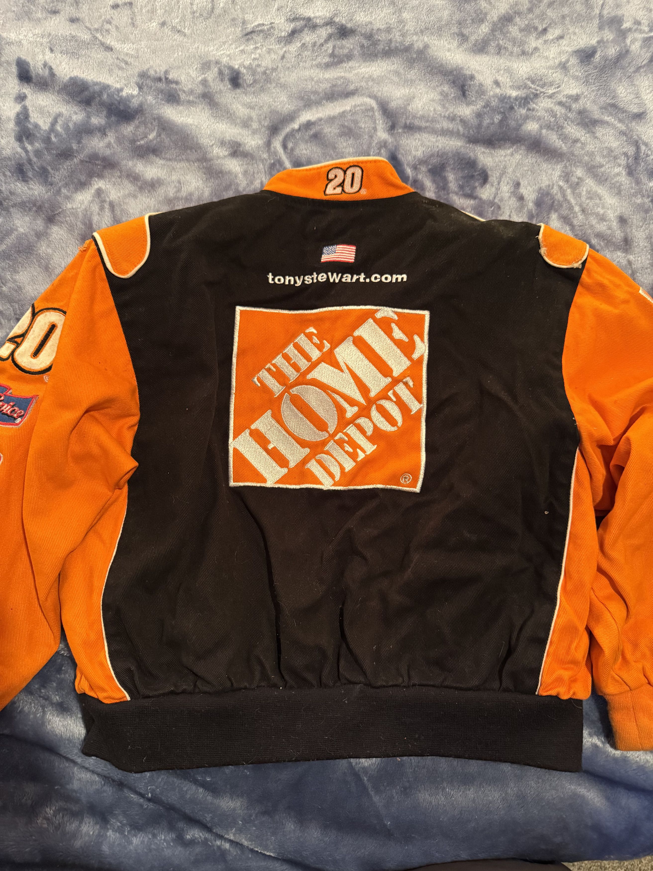 NASCAR Nascar Vintage Tony Stewart Home Depot Jacket Size US S / EU 44-46 / 1 - 2 Thumbnail