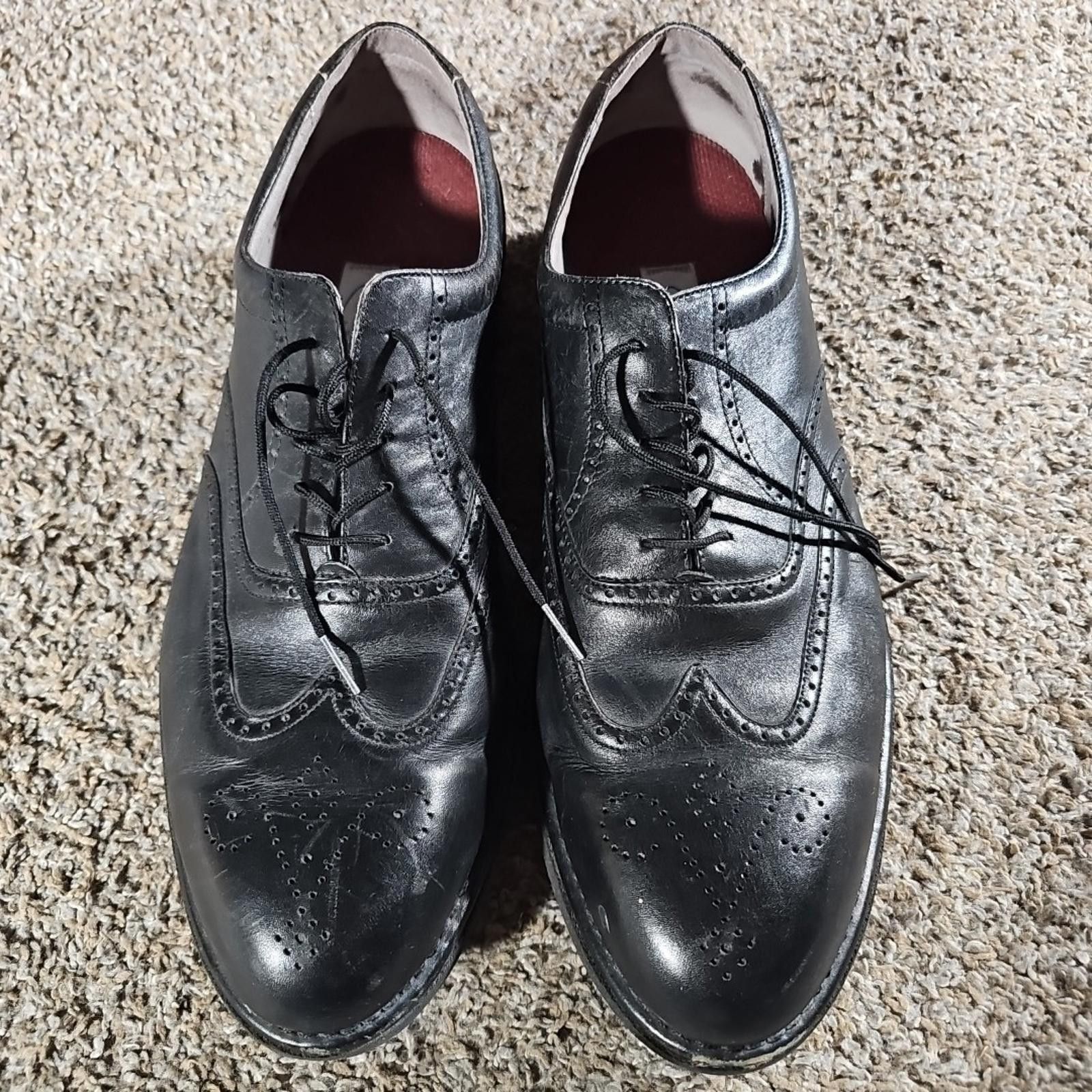 Rockport Dresssports By Rockport 14W Wingtip Black Dress Shoes Size US 14 / EU 47 - 2 Thumbnail