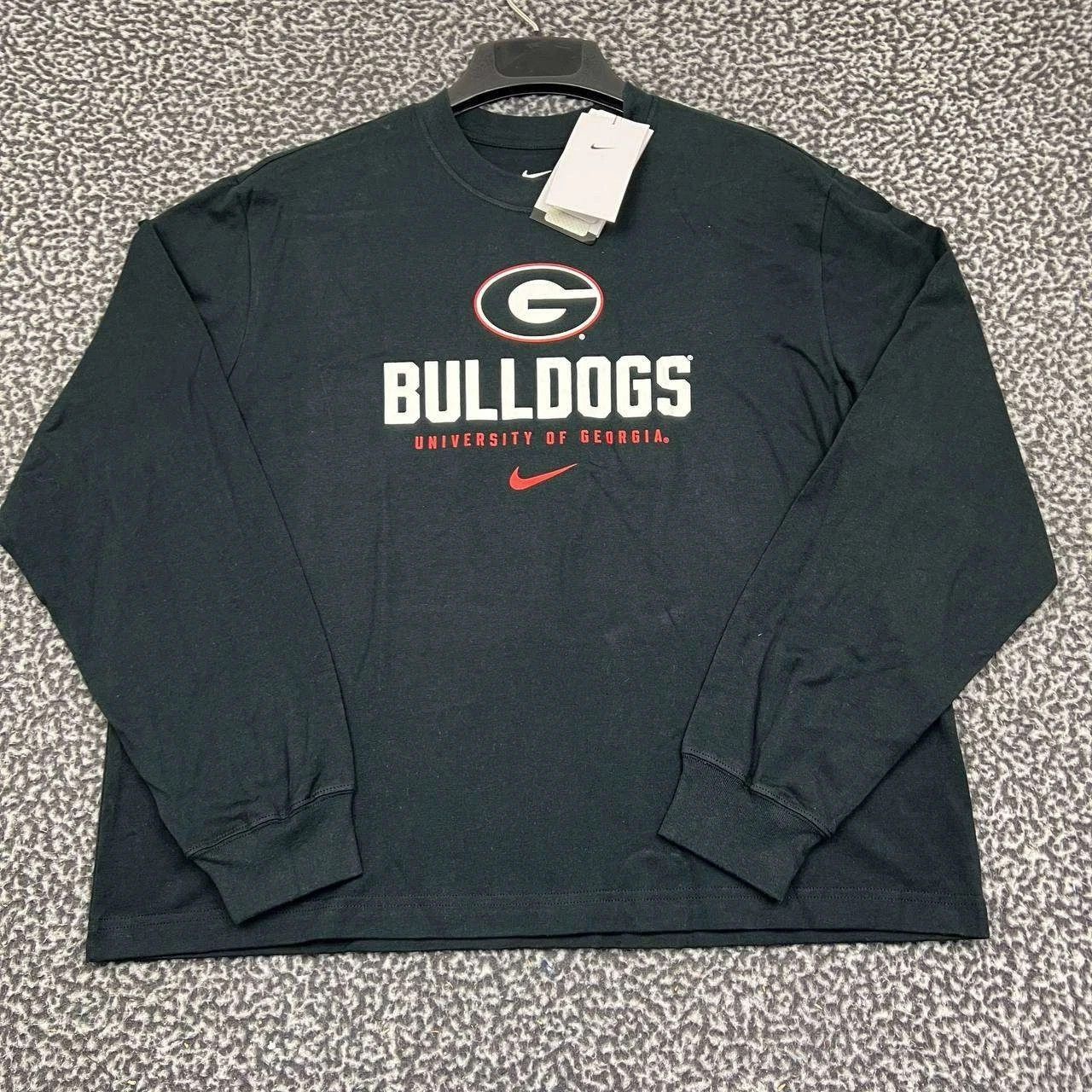 Nike Georgia Bulldogs Shirt Women Long Sleeve Crew Neck Cotton M Size M / US 6-8 / IT 42-44 - 1 Thumbnail