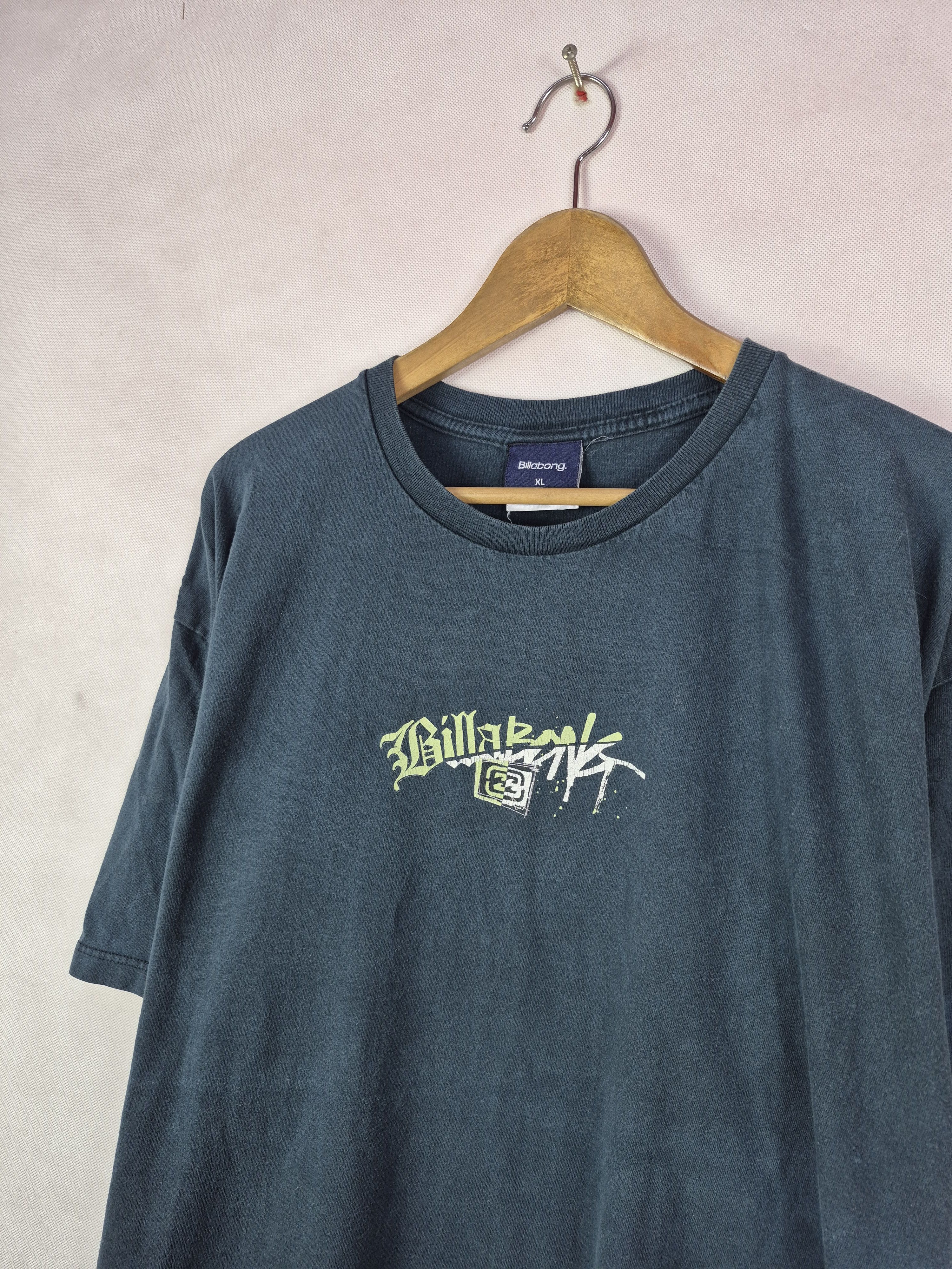 Billabong 🔥 Vintage Y2K Billabong Surf Tees Big Logo Backhit Size US XL / EU 56 / 4 - 4 Thumbnail