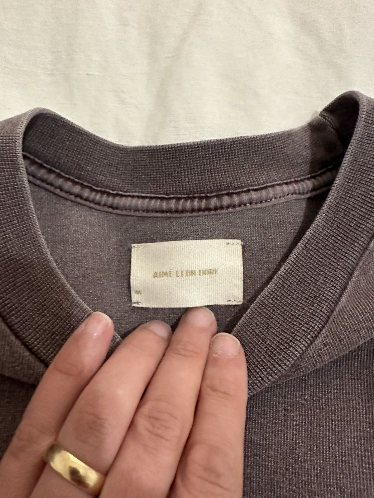 Aime Leon Dore Aime Leon Dore washed long sleeve, sz M Size US M / EU 48-50 / 2 - 2 Thumbnail