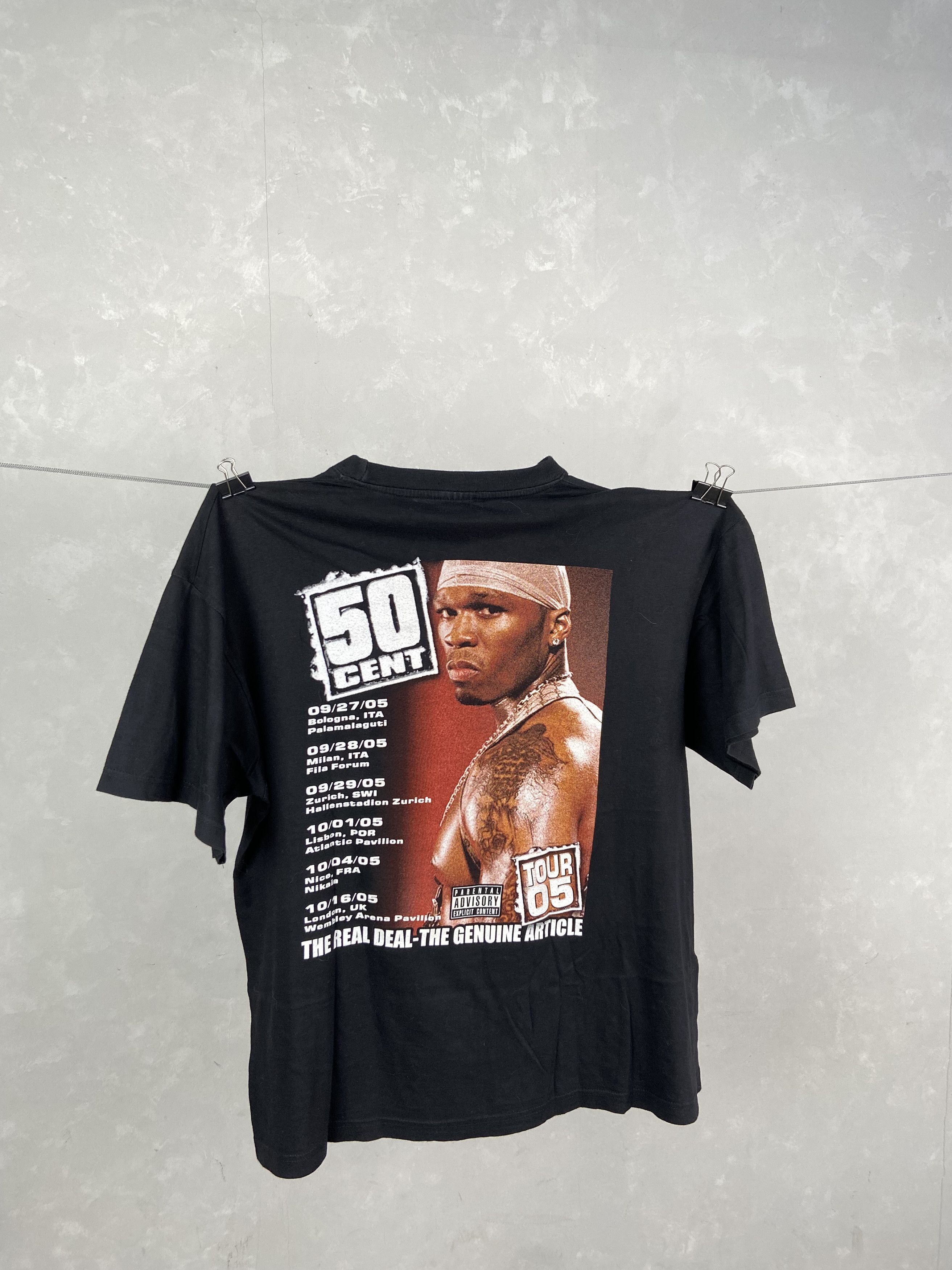 Band Tees × Rap Tees × Vintage 50 Cent Get Rich or Die Tryin Size US XL / EU 56 / 4 - 2 Thumbnail