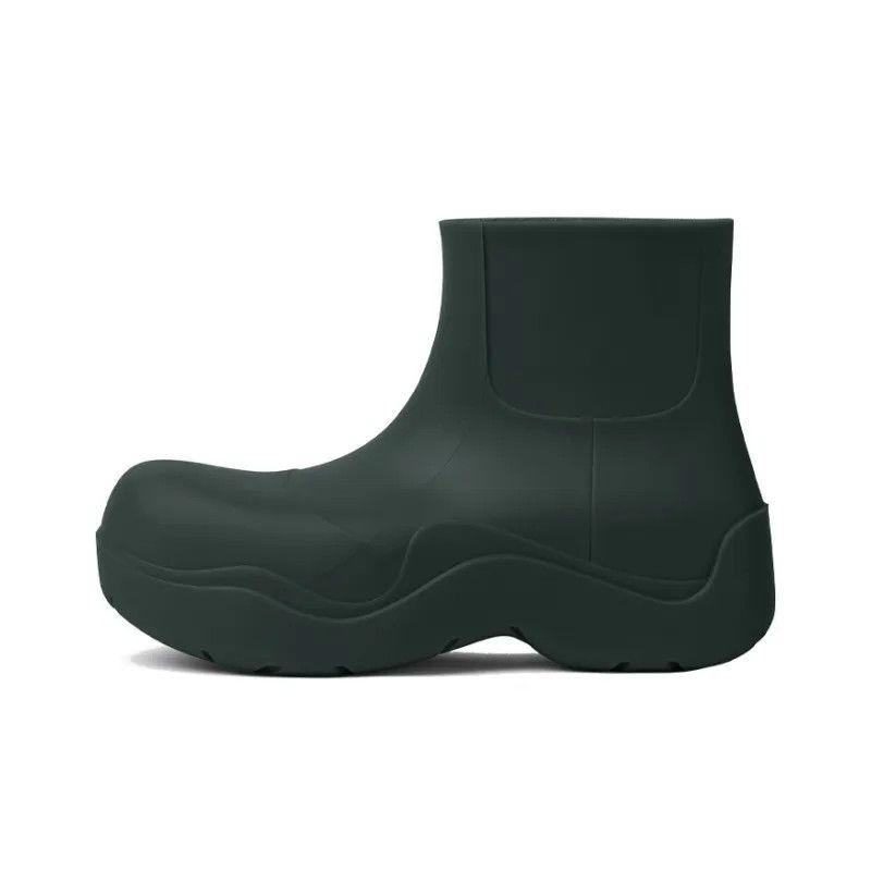 Bottega Veneta o1n1vont1024 Puddle Ankle Boots in Inkwell Size US 9 / IT 39 - 2 Thumbnail