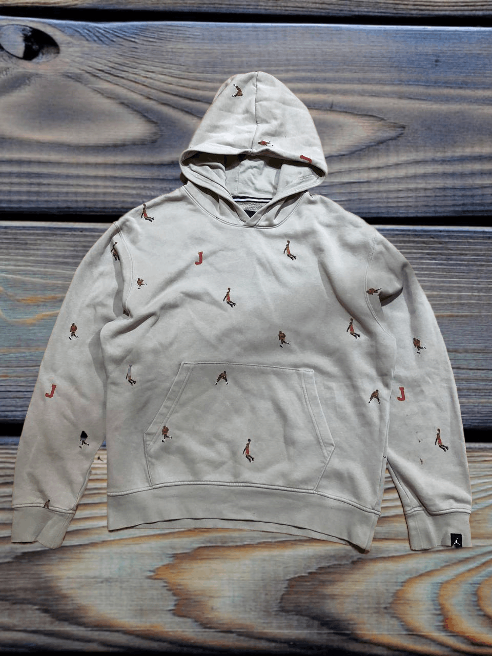 Jordan Brand Air Jordan Retro All Over Hoodie Sweatshirt Jumpman Pullover Size US S / EU 44-46 / 1 - 1 Thumbnail