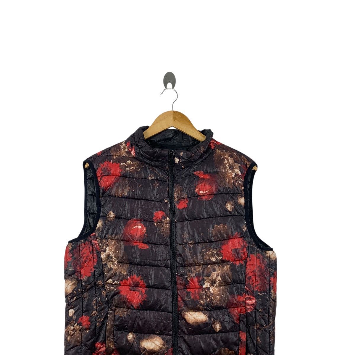 Other LAMBENT JAPAN FLORAL AOP Puffer Quilted Vest Jacket Size M / US 6-8 / IT 42-44 - 2 Thumbnail
