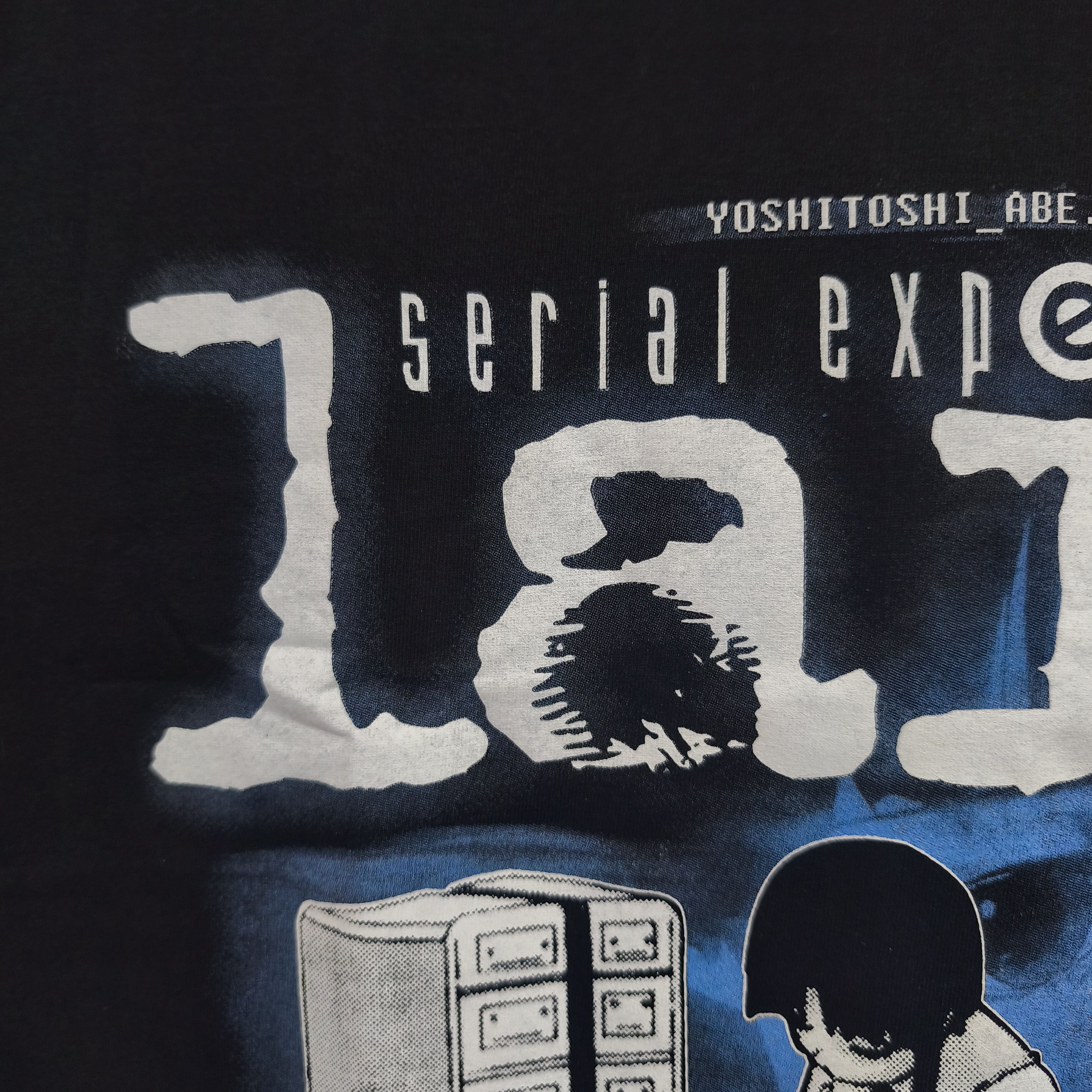 Anime Serial Experiments Lain "Have You Seen Lain" T-shirt Size US XL / EU 56 / 4 - 3 Thumbnail