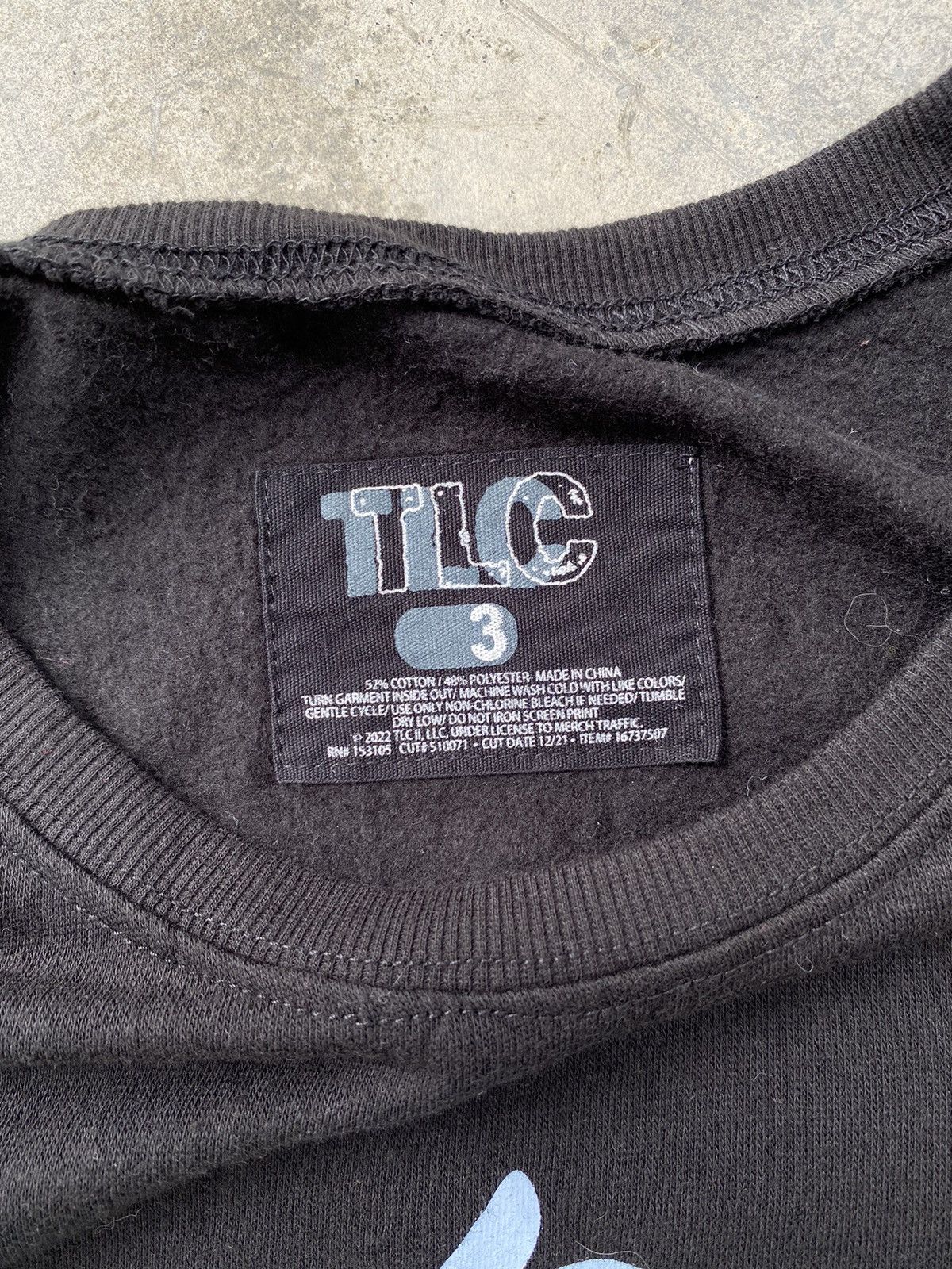 Rap Tees Rare🔥TLC 1992 HipHop Raptee Sweatshirt Size US XL / EU 56 / 4 - 11 Thumbnail