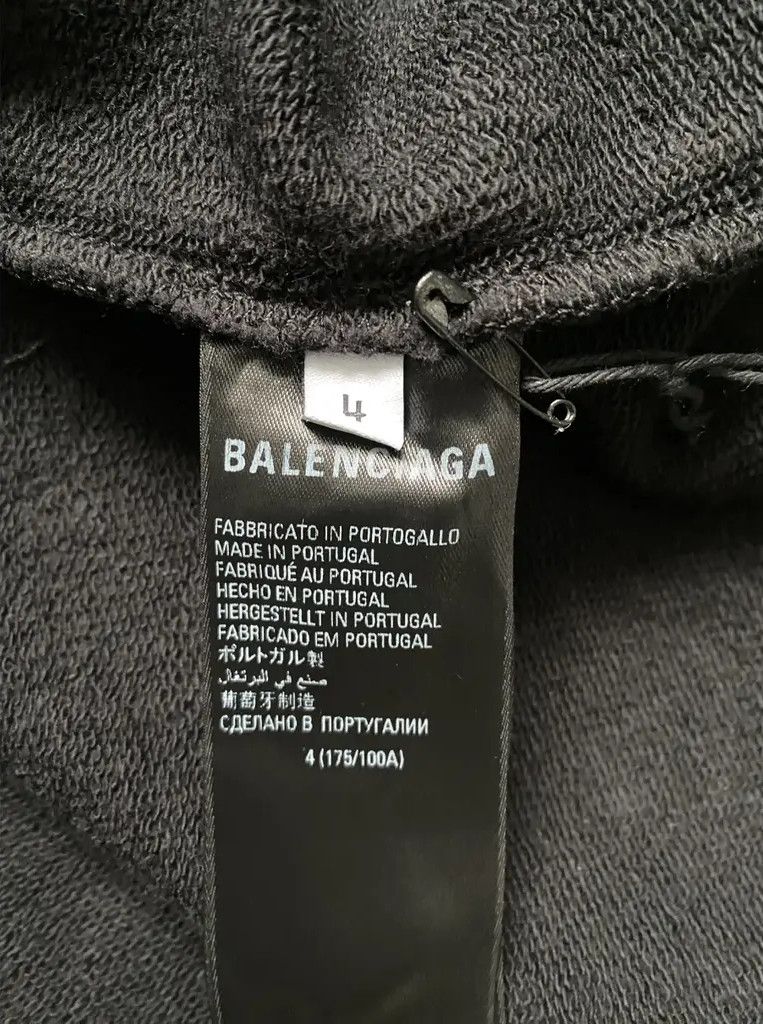 Balenciaga Balenciaga hoodie mirror logo Size US XL / EU 56 / 4 - 4 Thumbnail