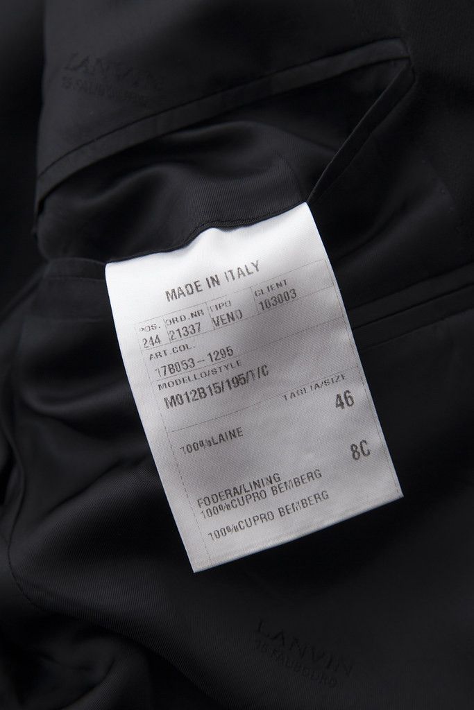Lanvin Lanvin/Dior slim suit Size 46R - 8 Thumbnail