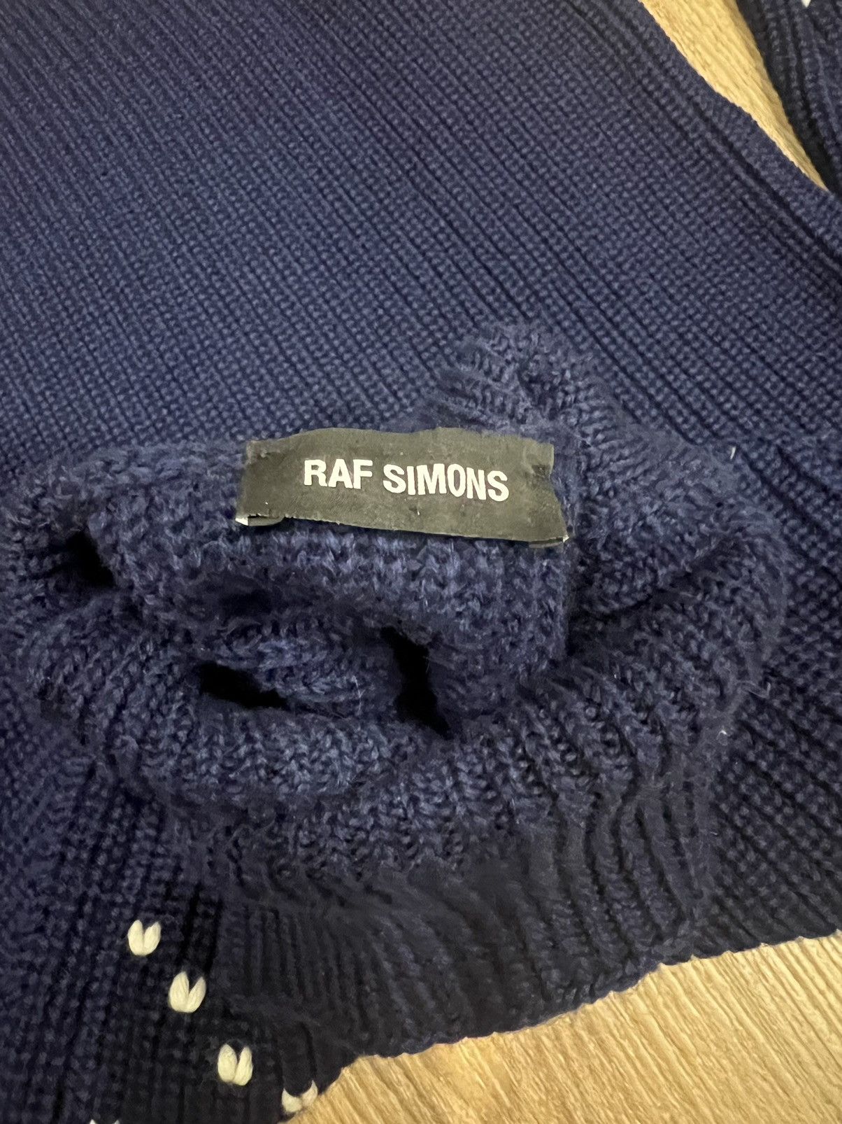 Raf Simons AW18 Single Turtleneck Sweater with Elastic Size US XS / EU 42 / 0 - 3 Thumbnail