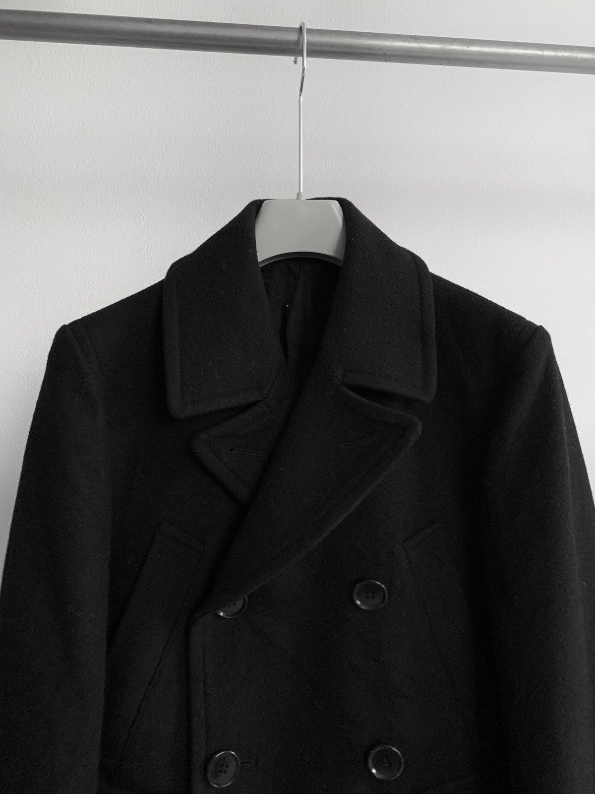 CABANE de ZUCCa Issey Miyake Cabane de Zucca Double Breasted Wool Coat Size US S / EU 44-46 / 1 - 3 Thumbnail