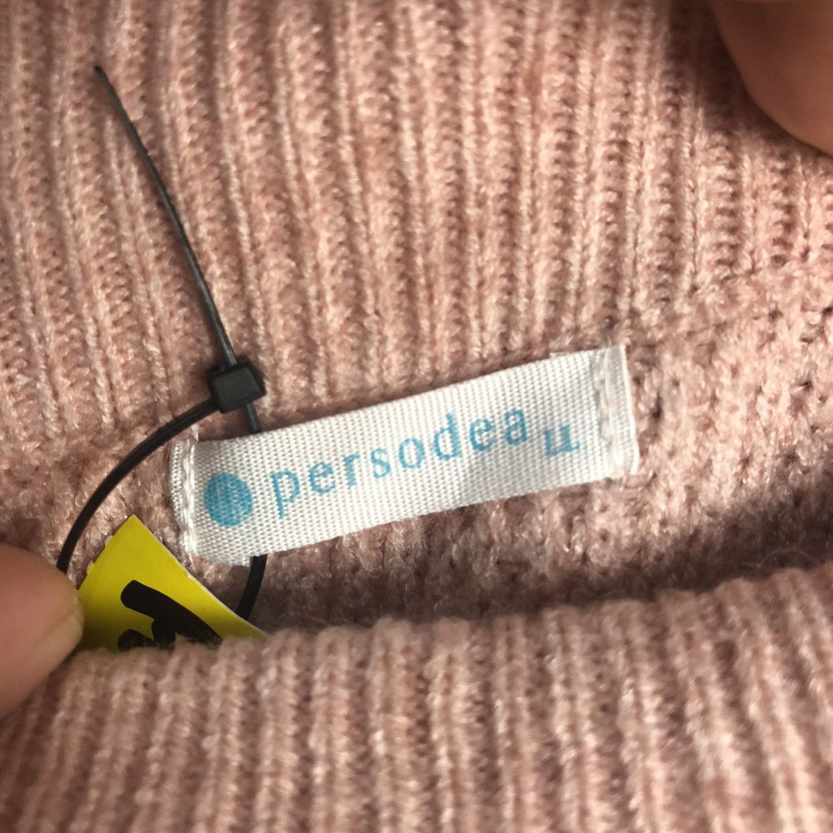 Homespun Knitwear × Japanese Brand Persodea Pink vintage Knitwear #A2261 Size XL / US 12-14 / IT 48-50 - 9 Thumbnail