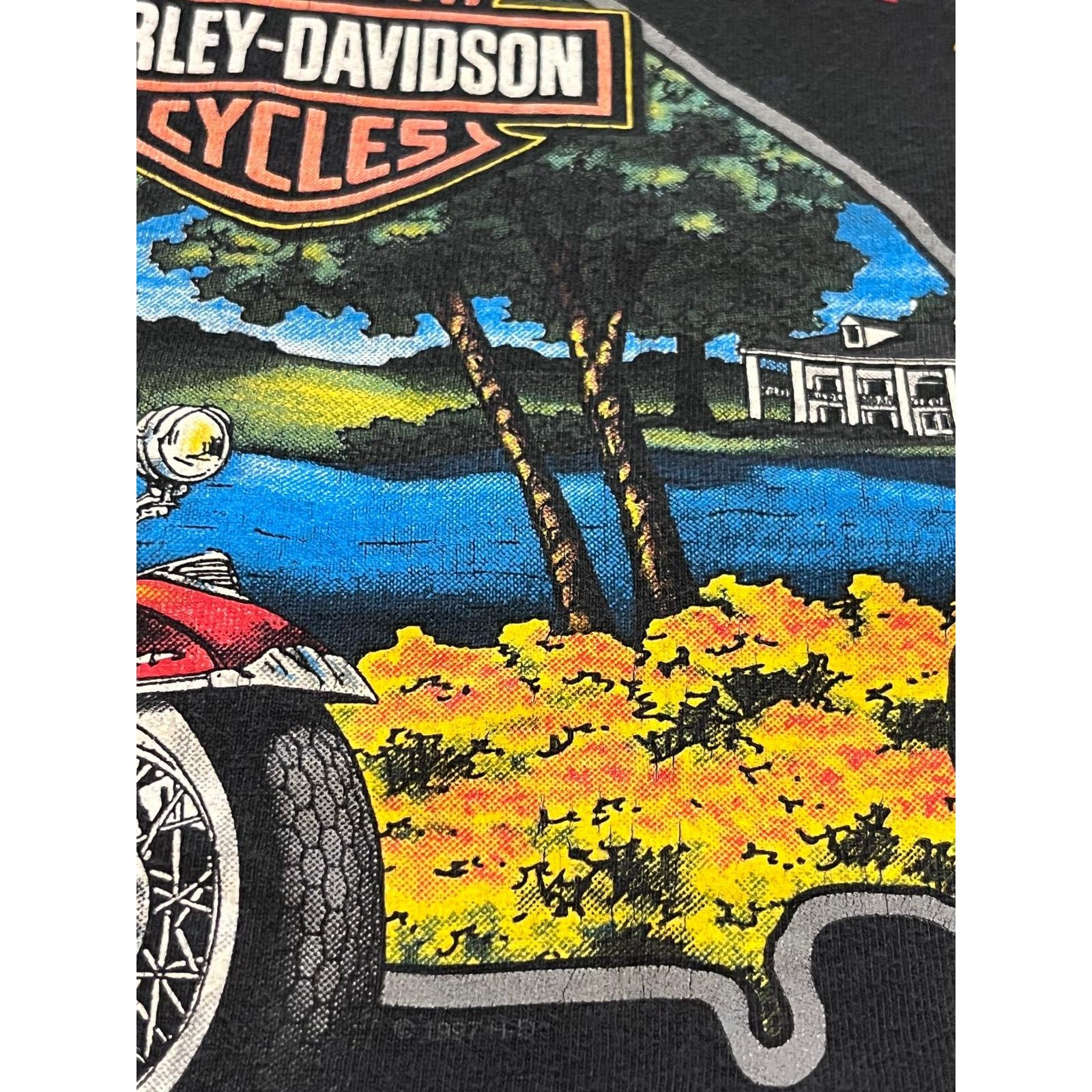 Harley Davidson 🔥 Harley-Davidson "Feel the Heat" Tee – Size L Size US L / EU 52-54 / 3 - 3 Thumbnail