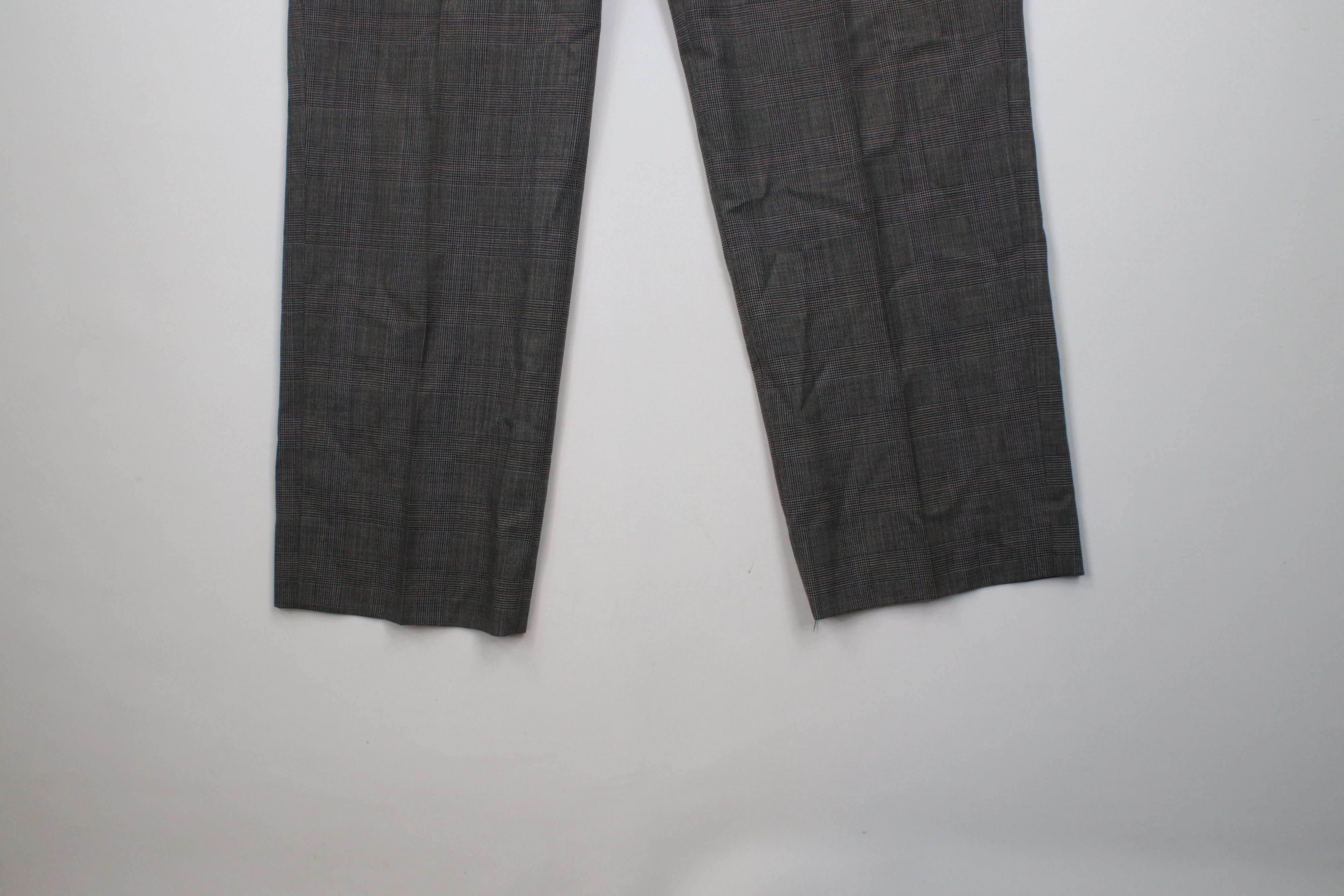 Vintage Vintage 70s Streetwear Wide Leg Chino Pants Houndstooth Size US 34 / EU 50 - 4 Thumbnail