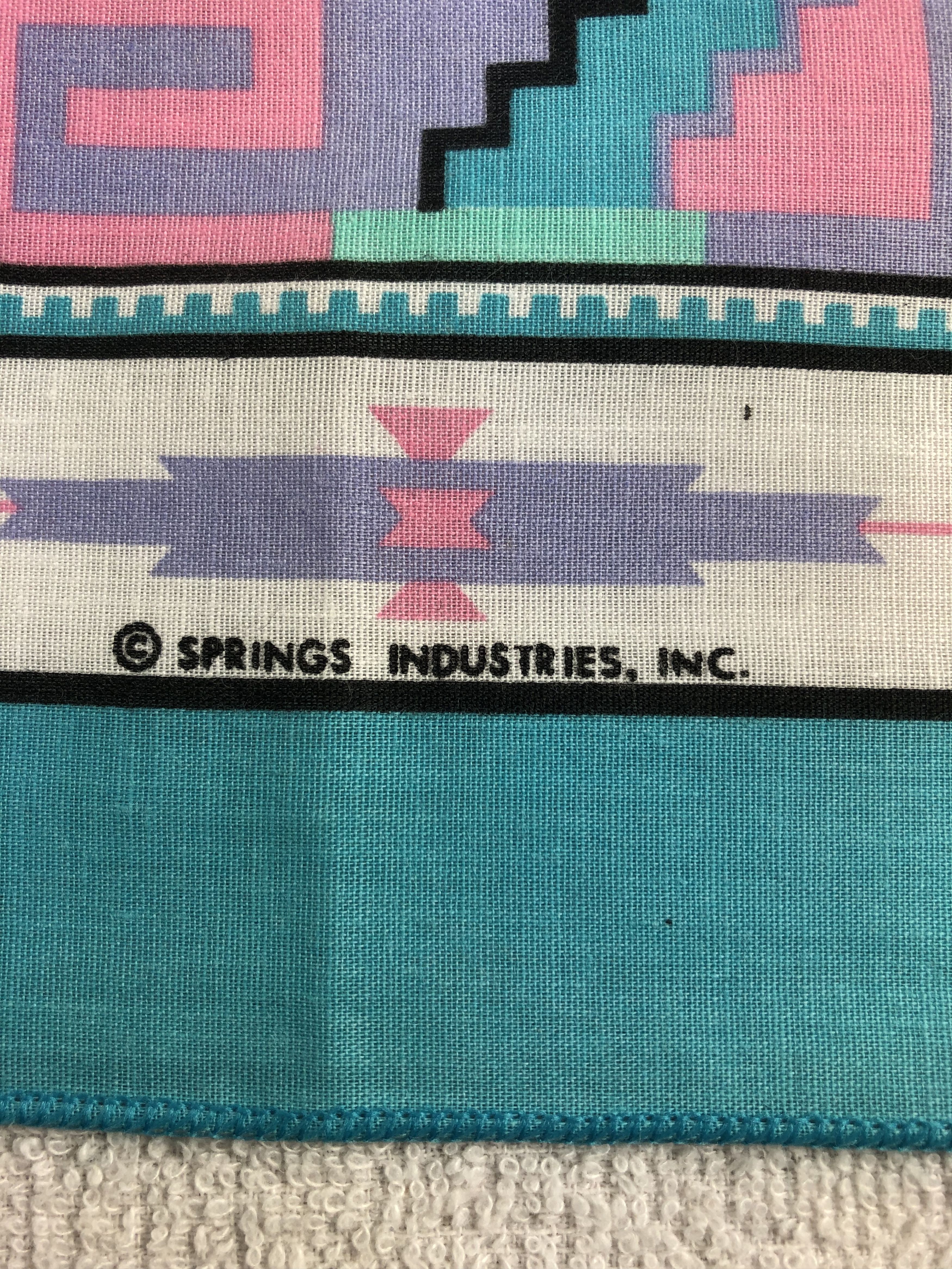 Vintage Paislee Handkerchief / Bandana / Neckerchief C291 Size ONE SIZE - 5 Thumbnail