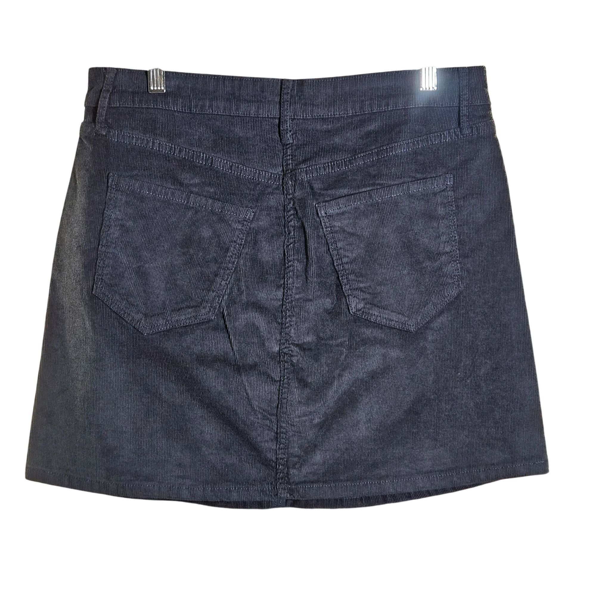 Old Navy Old Navy Women Corduroy Skirt Navy 8 Dark Academia Quiet Lux Size 30" / US 8 / IT 44 - 3 Thumbnail