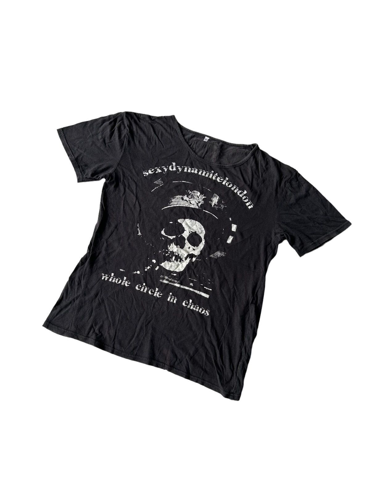 Japanese Brand Vintage SEXY DYNAMITE LONDON Punk while circle in chaos Size US M / EU 48-50 / 2 - 1 Thumbnail