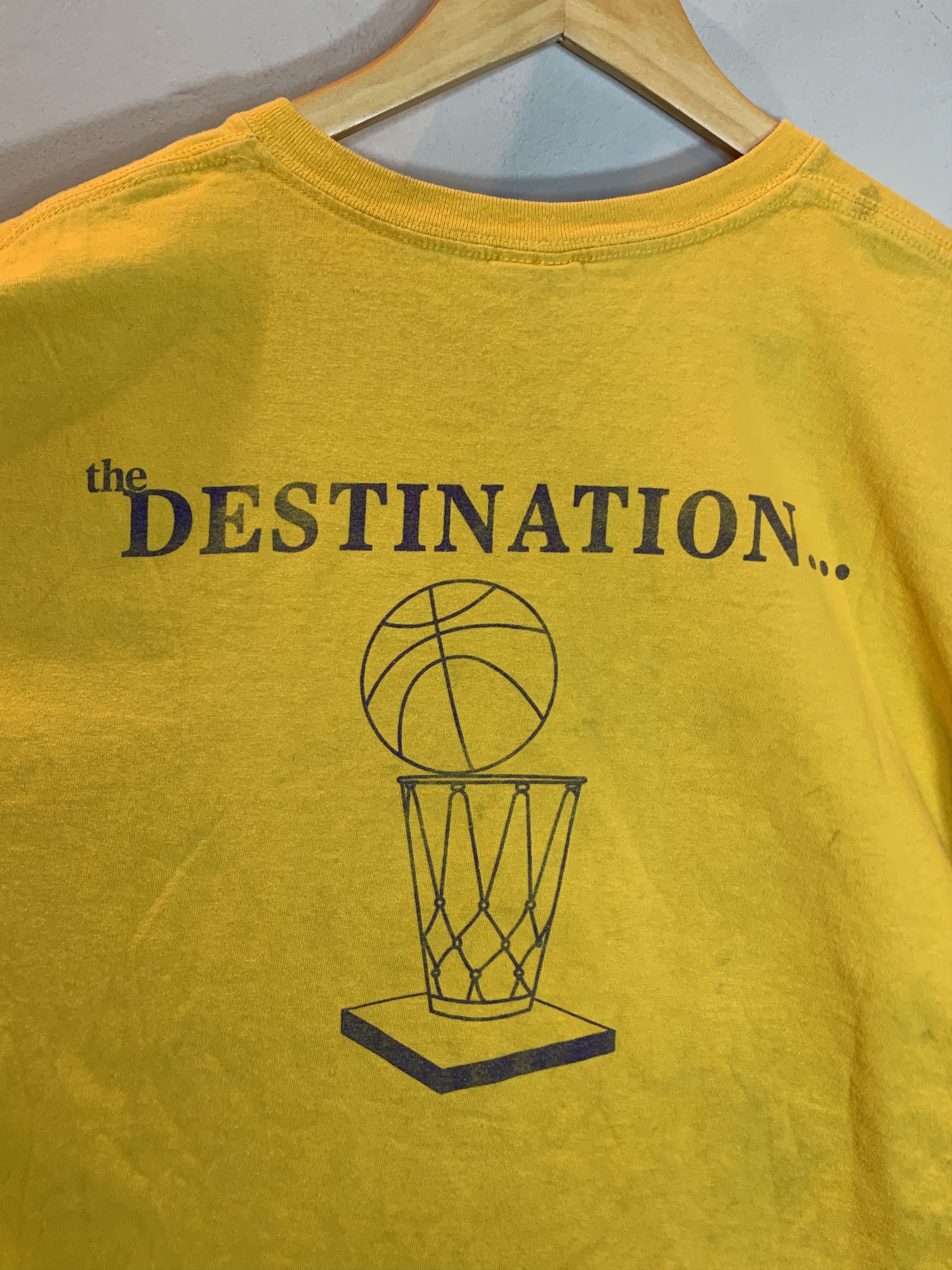 Vintage RARE* Vintage Los Angeles Lakers LA Journey Continues Shirt Size US XL / EU 56 / 4 - 4 Thumbnail