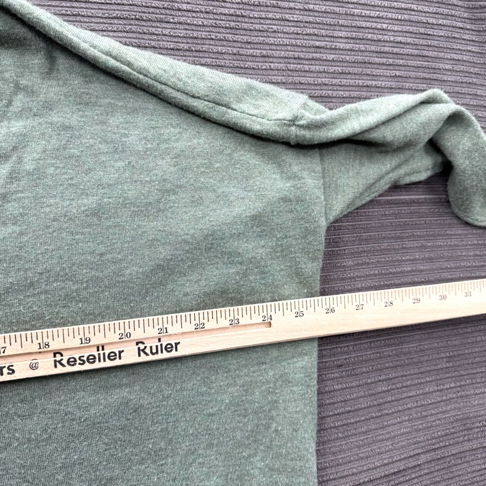 Ralph Lauren Ralph Lauren Polo Sweater Women M Green Viscoe V-Neck Oversized Preppy Logo Embroidered Pullover Shirt Size M / US 6-8 / IT 42-44 - 4 Thumbnail