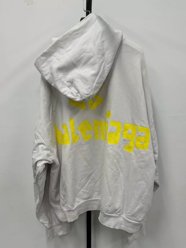 Balenciaga Balenciaga Tape Hoodie with Logo Design-2505 Size US XL / EU 56 / 4 - 2 Thumbnail