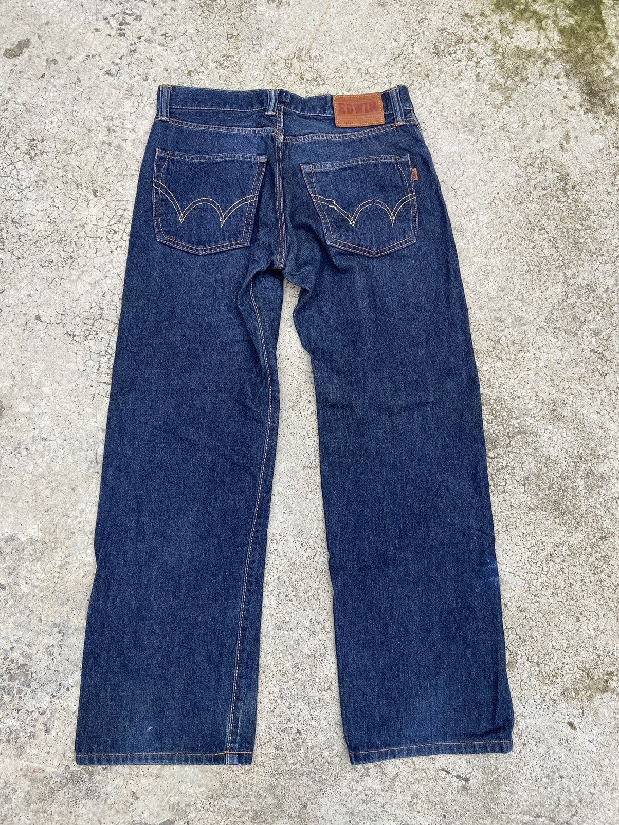 Beauty Beast 🔥 Vintage Edwin jeans Edwin 505 ZX selvedge Size US 31 - 6 Thumbnail