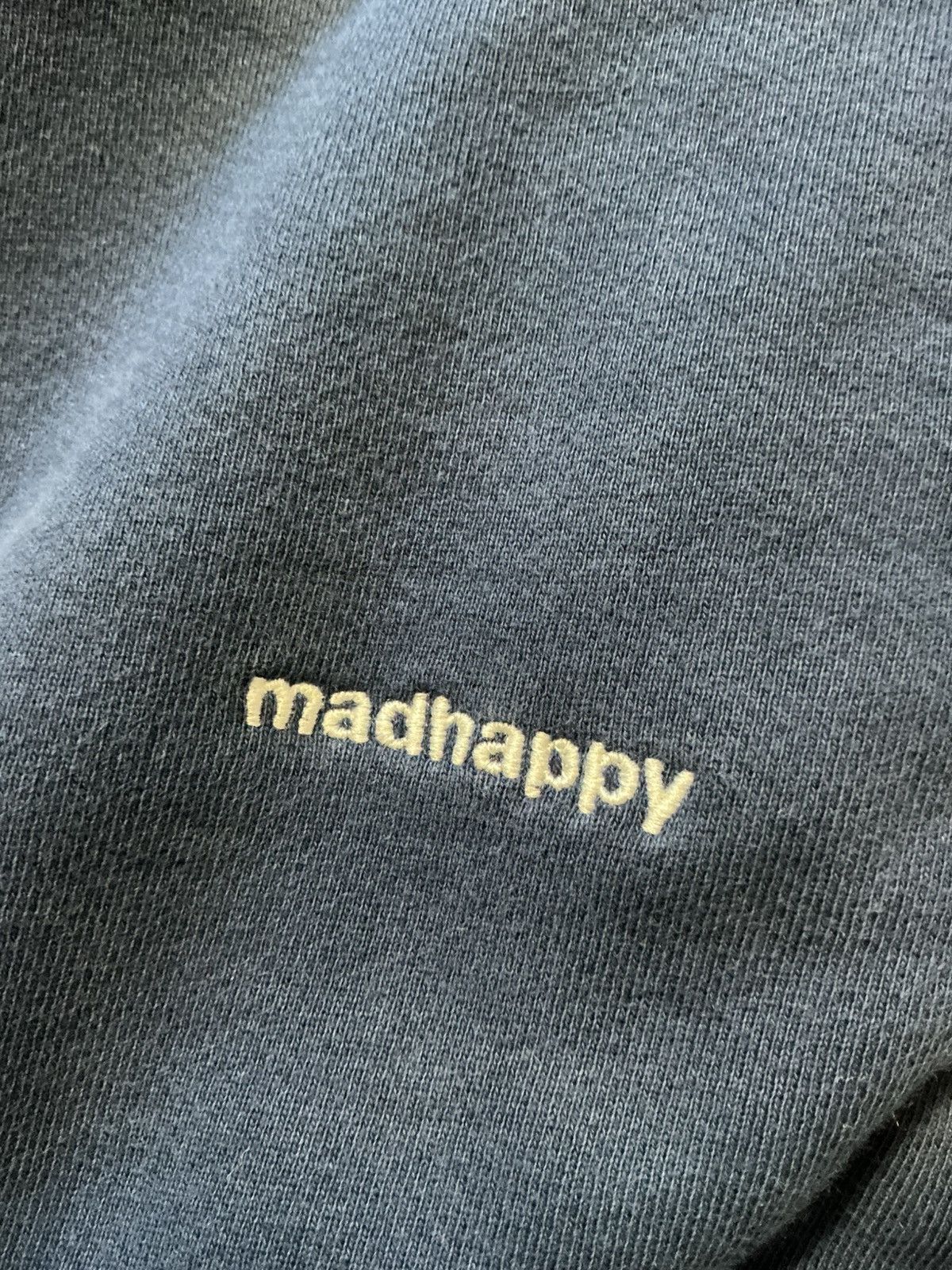 Madhappy Madhappy Embroidered Logo Wide Baggy Navy Blue Sweatpants Size US 36 / EU 52 - 6 Thumbnail
