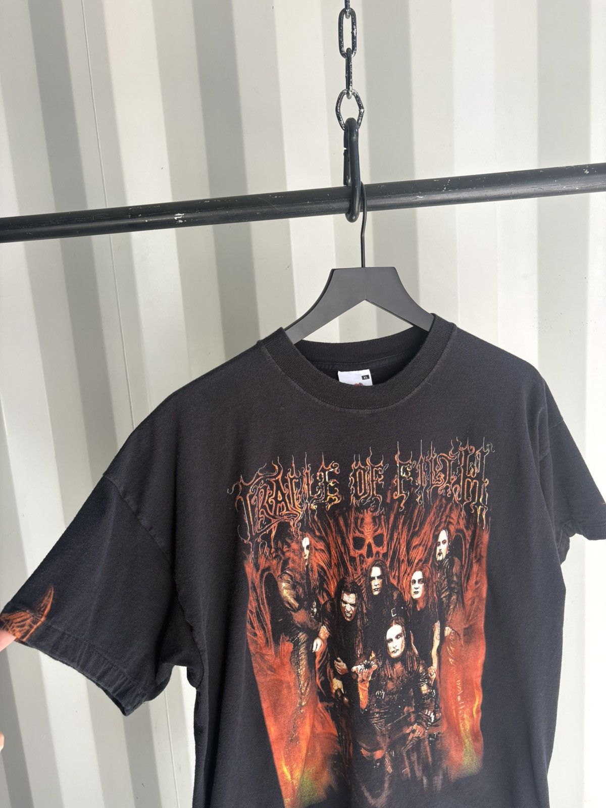 Band Tees Vintage Cradle Of Filth Wanking Nun Shirt Grunge Band Size US XL / EU 56 / 4 - 5 Thumbnail