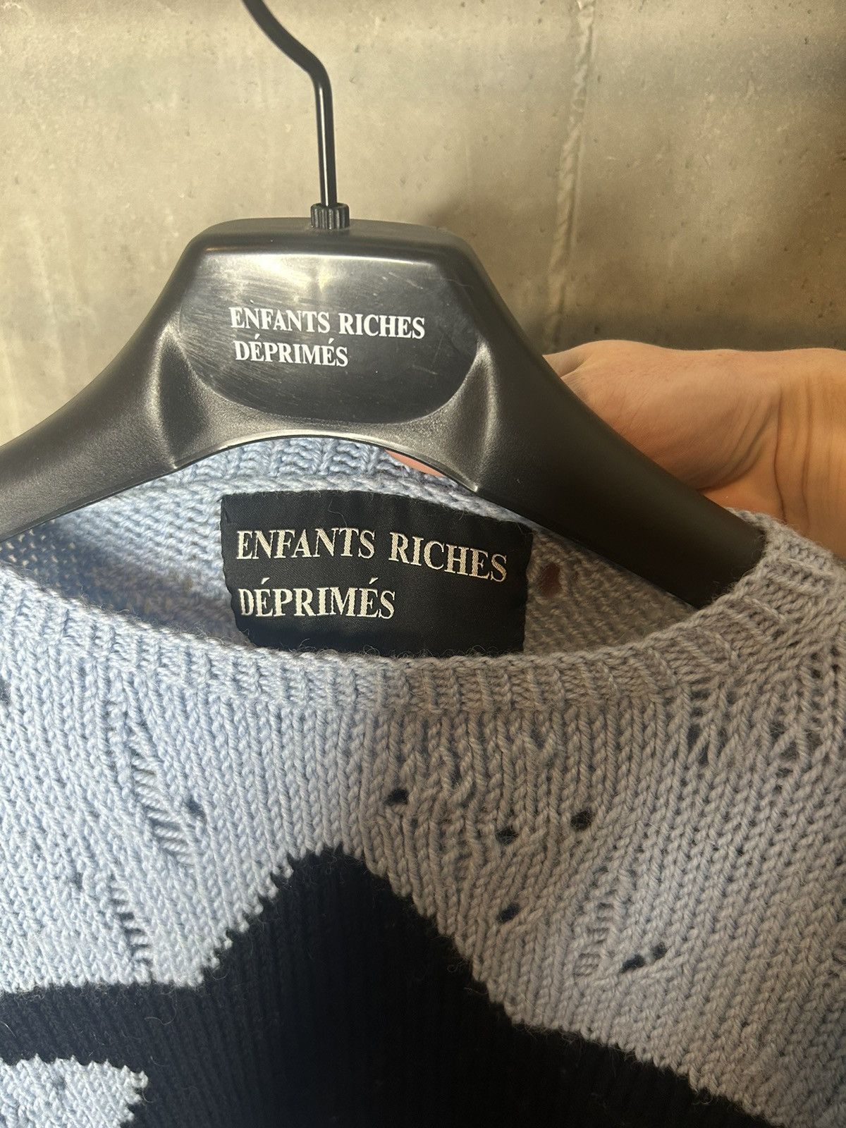 Enfants Riches Deprimes GRAIL CASHMERE ERD 1/5 STAR HANDKNIT Size US S / EU 44-46 / 1 - 3 Thumbnail