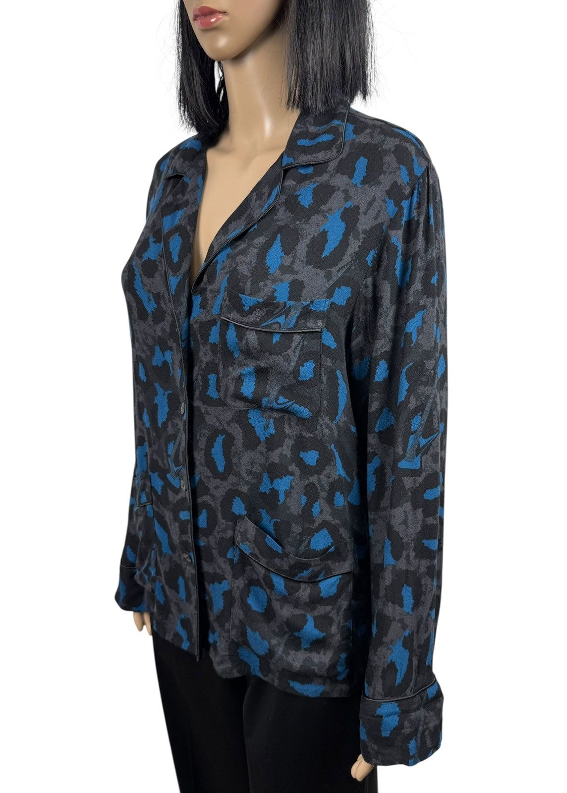 Zadig & Voltaire Zadig & Voltaire Printed Viscose Blouse Button Up size M Size M / US 6-8 / IT 42-44 - 5 Thumbnail