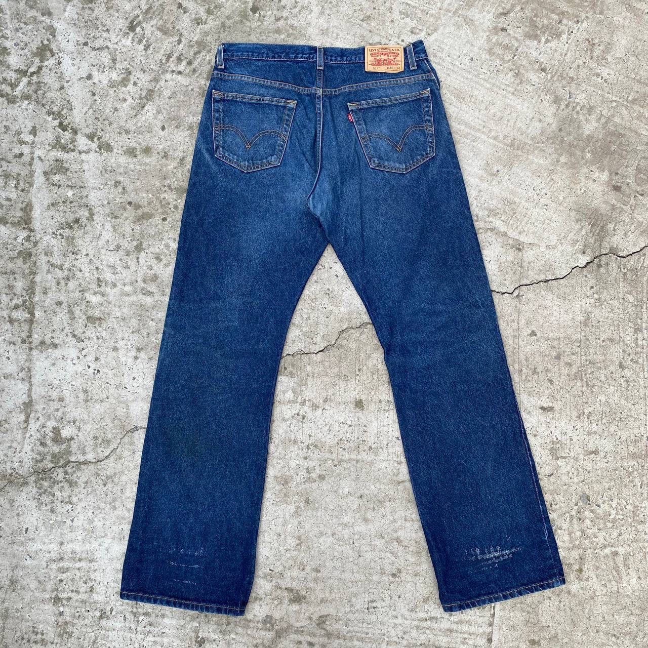 Levi's Vintage Clothing VTG Levi’s 517 Boot Cut Jeans Denim W36xL34 Y2K Mexico 00s Size US 36 / EU 52 - 2 Thumbnail