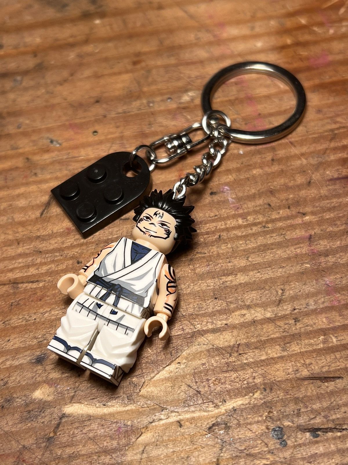 Anime Jujutsu Kaisen anime minifigure keychain keyring Size ONE SIZE - 9 Thumbnail