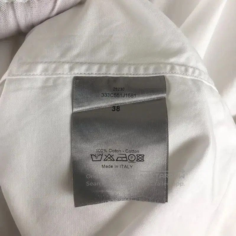 Other Dior White Cotton Men's Long Sleeve Shirt . Size US S / EU 44-46 / 1 - 4 Thumbnail