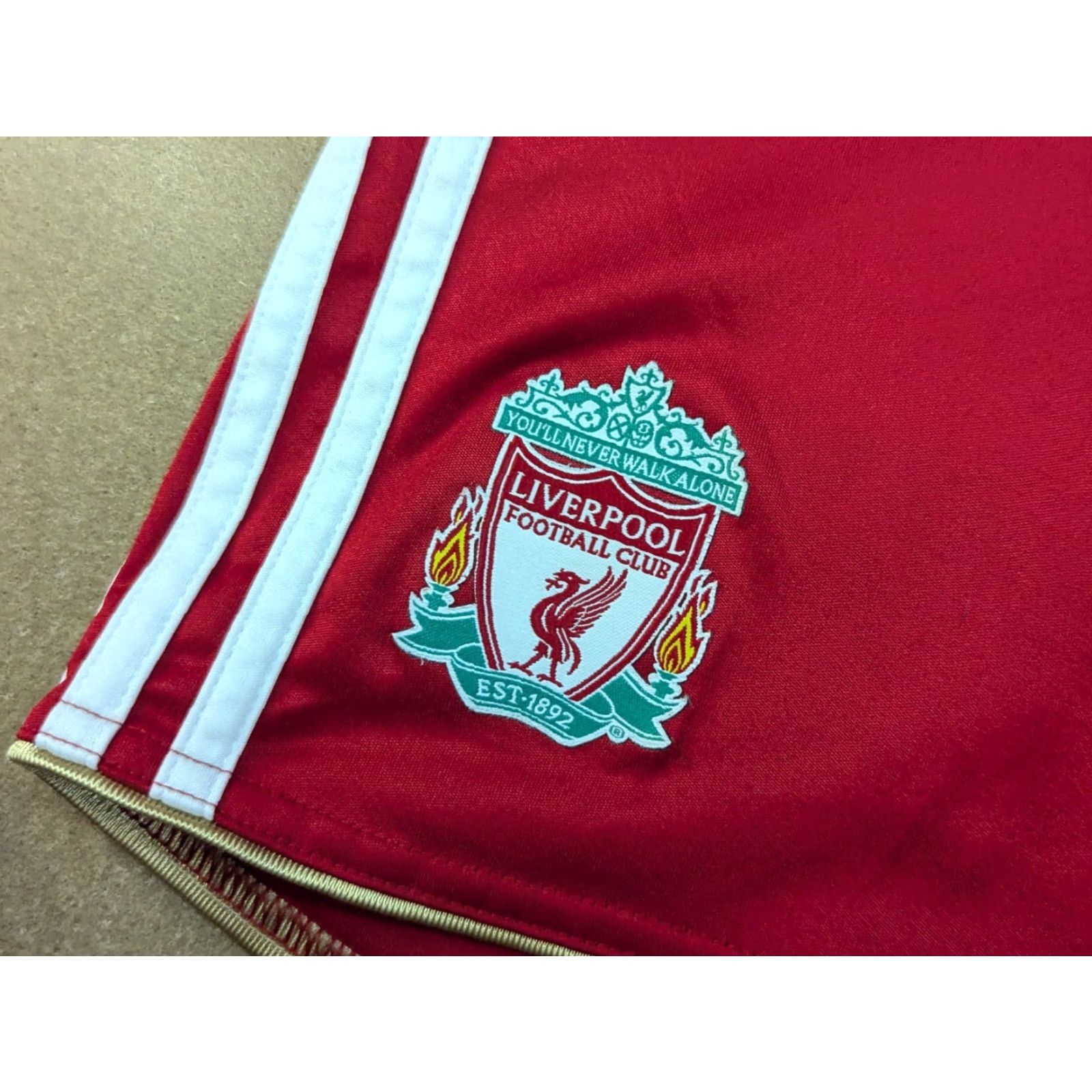 Adidas Adidas Liverpool 2010-2012 Home Shorts Mens XL Red Adult Football Athletic Shorts Size US 36 / EU 52 - 7 Thumbnail