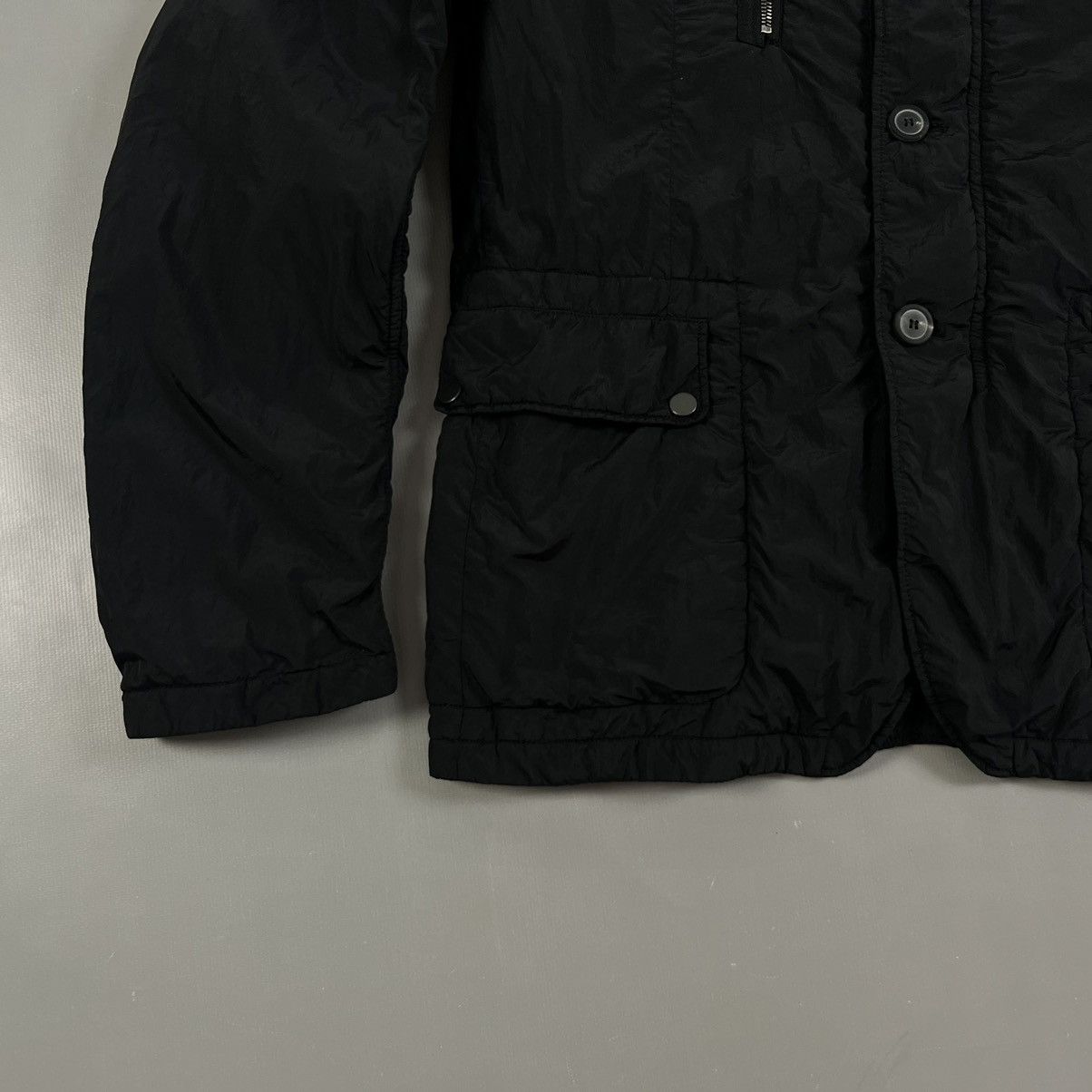 Lanvin Luxury Lanvin Shimmer Polyamide Light Jacket Man Size L Size US L / EU 52-54 / 3 - 8 Thumbnail