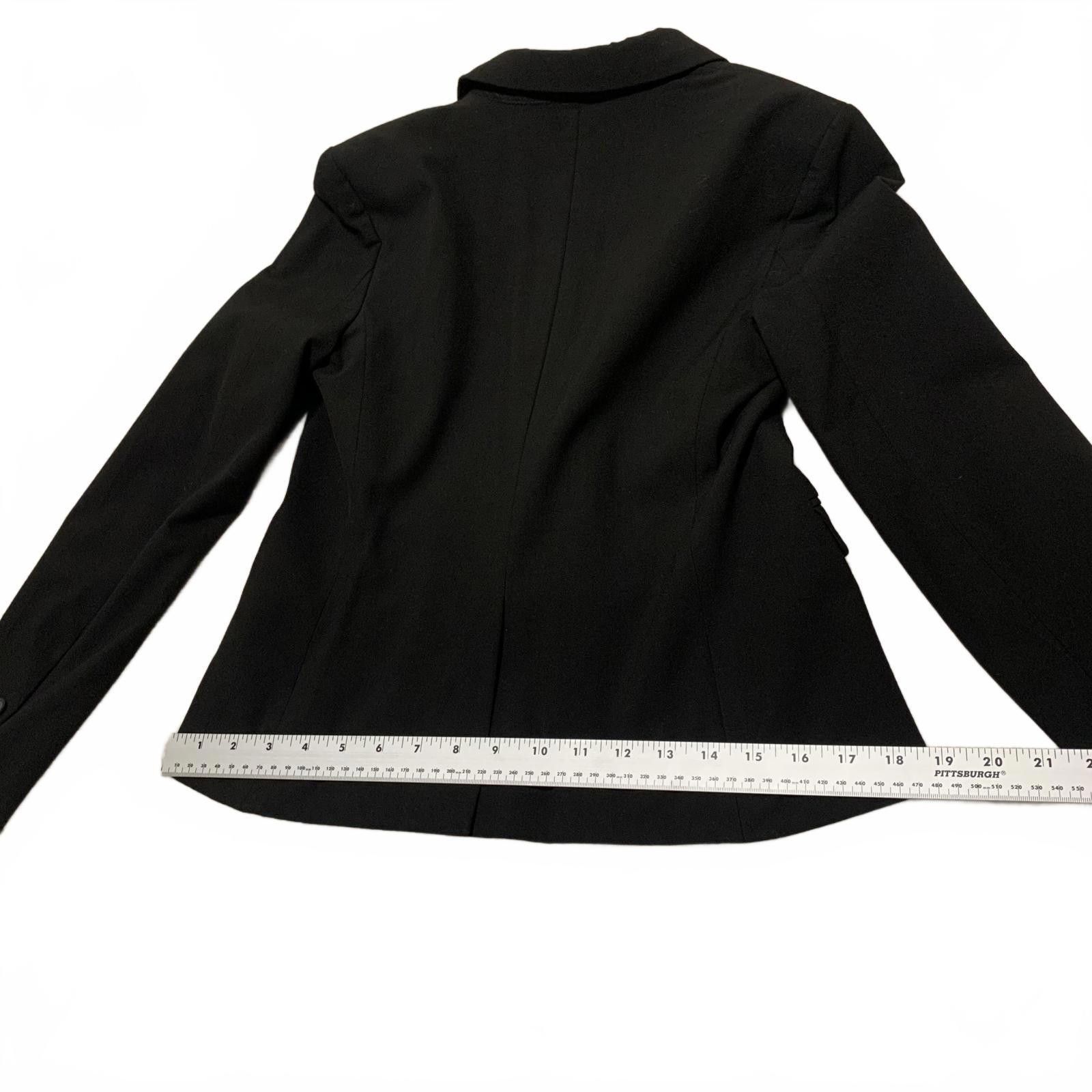 Ann Taylor Ann Taylor Women's Size 2 Petite Black Blazer Jacket Size XS / US 0-2 / IT 36-38 - 6 Thumbnail