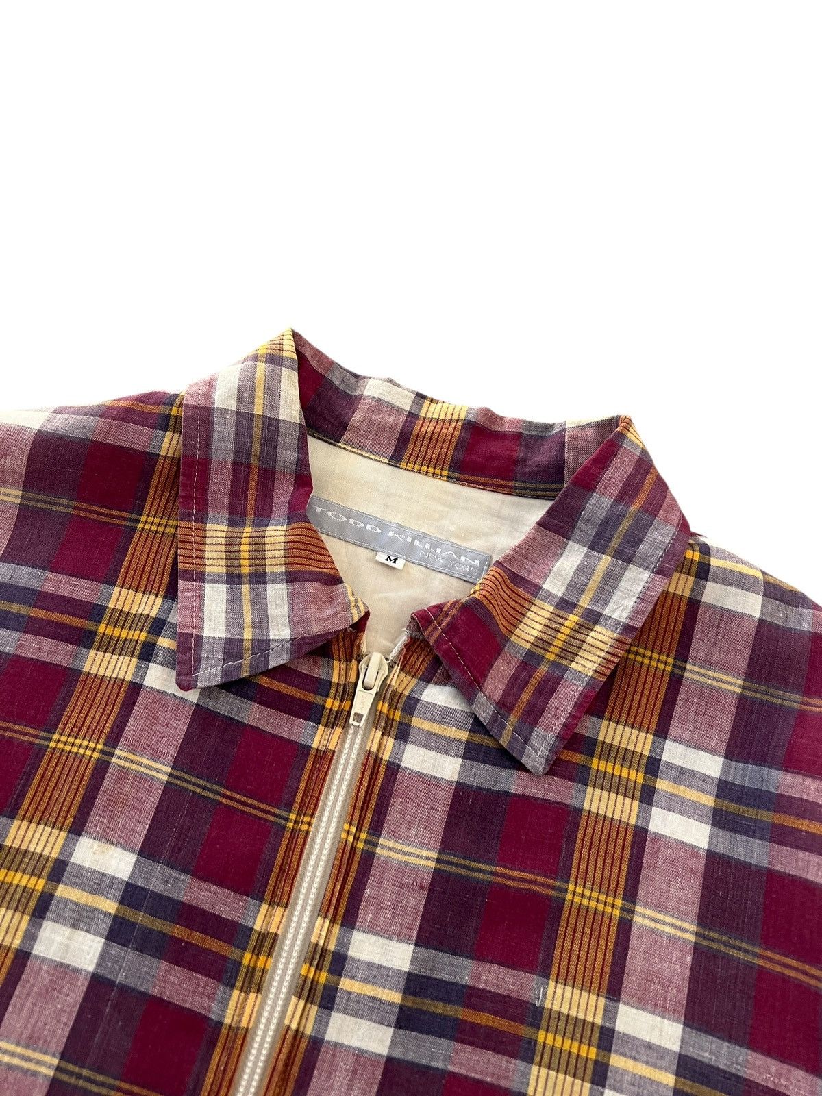 Nepenthes Vintage Todd Killian Nepenthes Tartan Light Zipper Jacket Size US L / EU 52-54 / 3 - 3 Thumbnail